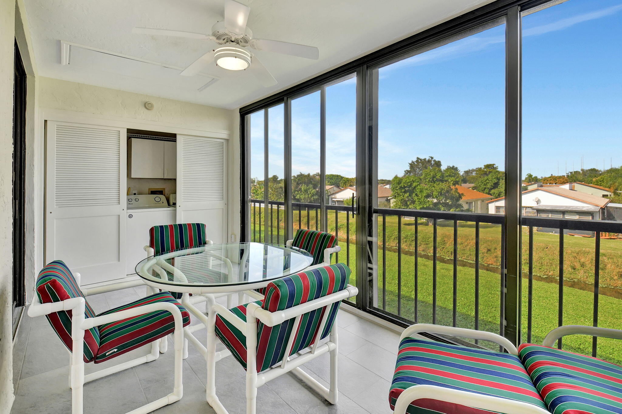 Glass & Screen Enclosed Balcony