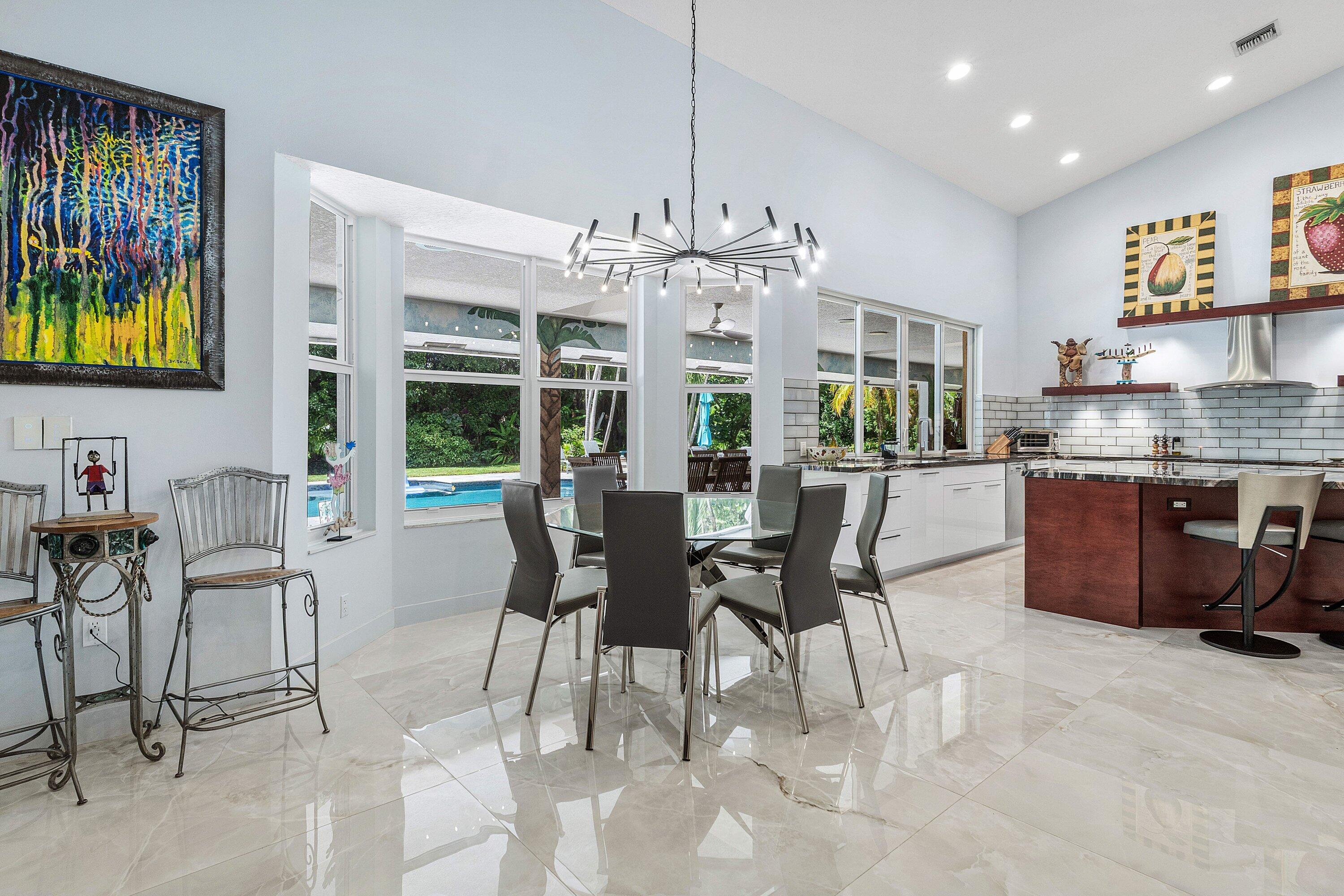 Breakfast area