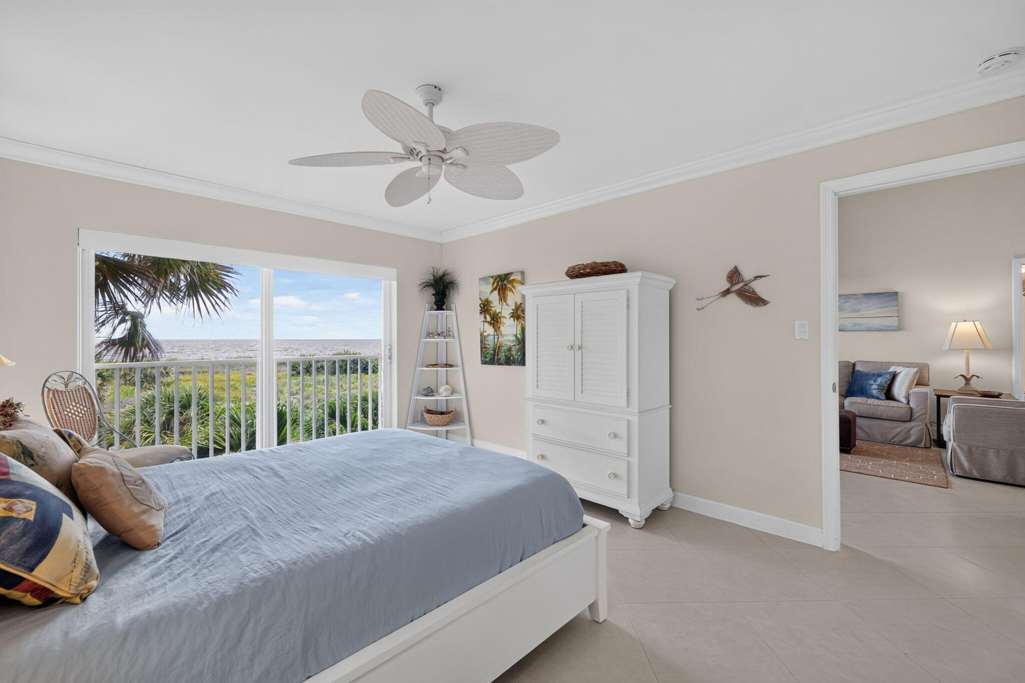 MASTER BEDROOM OCEAN VIEWS