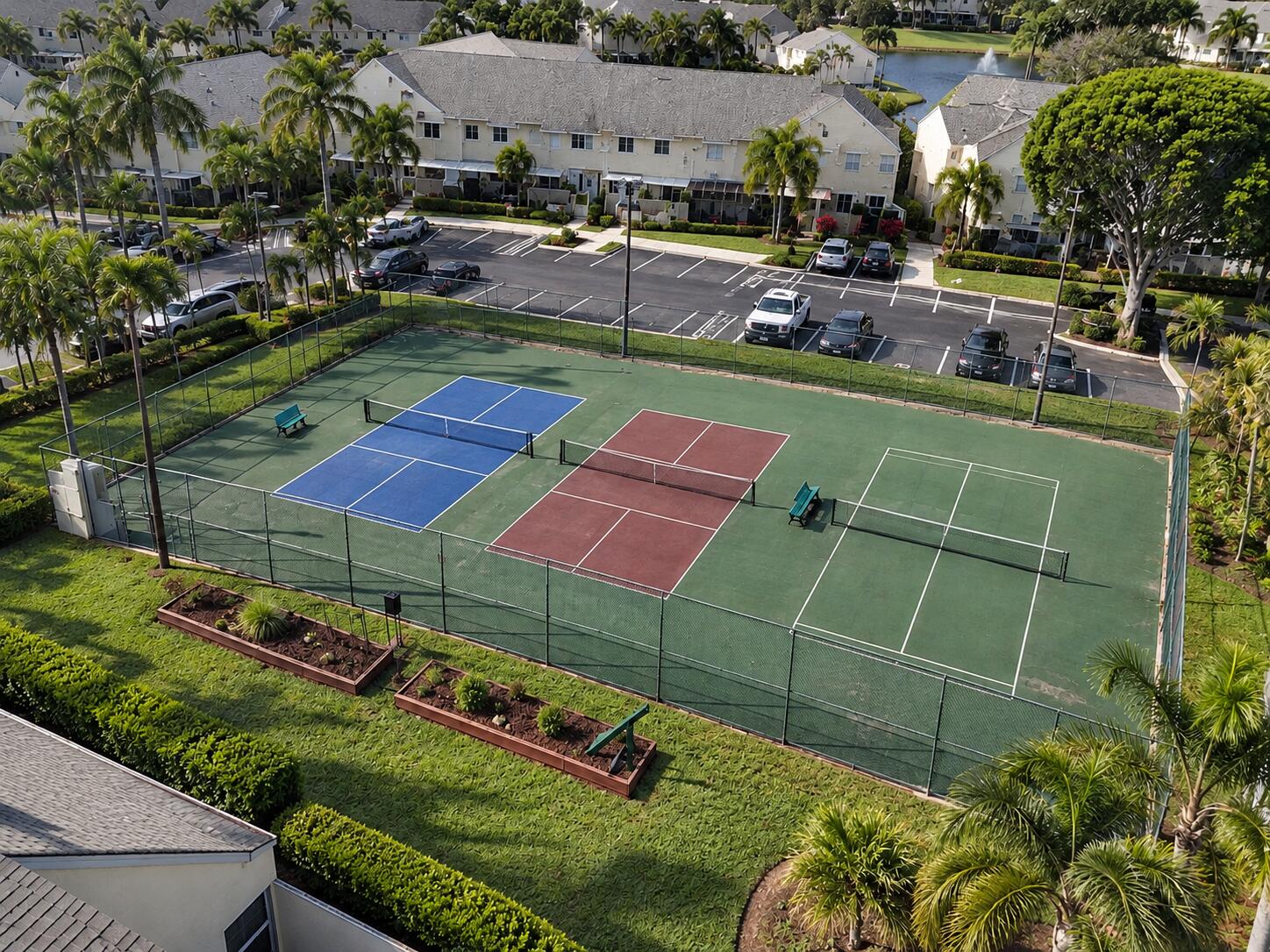 Aerial View of Community Courts