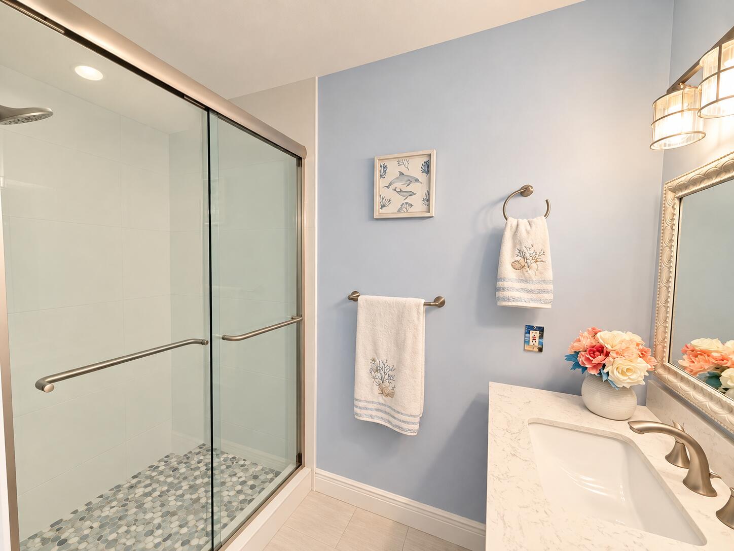 Fully updated shower