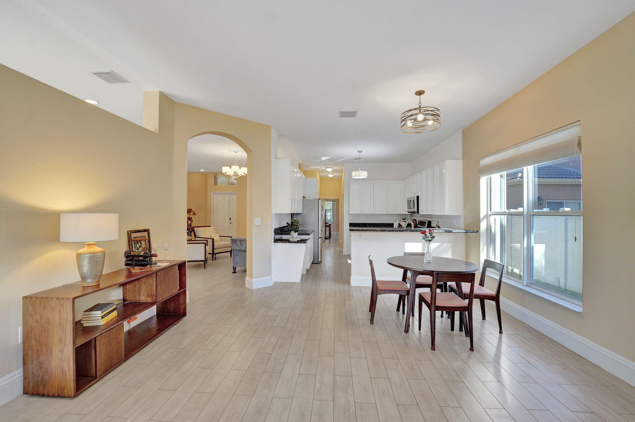 Open Kichen, Dining Nook, Family Room