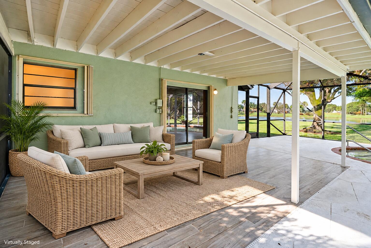 Patio area