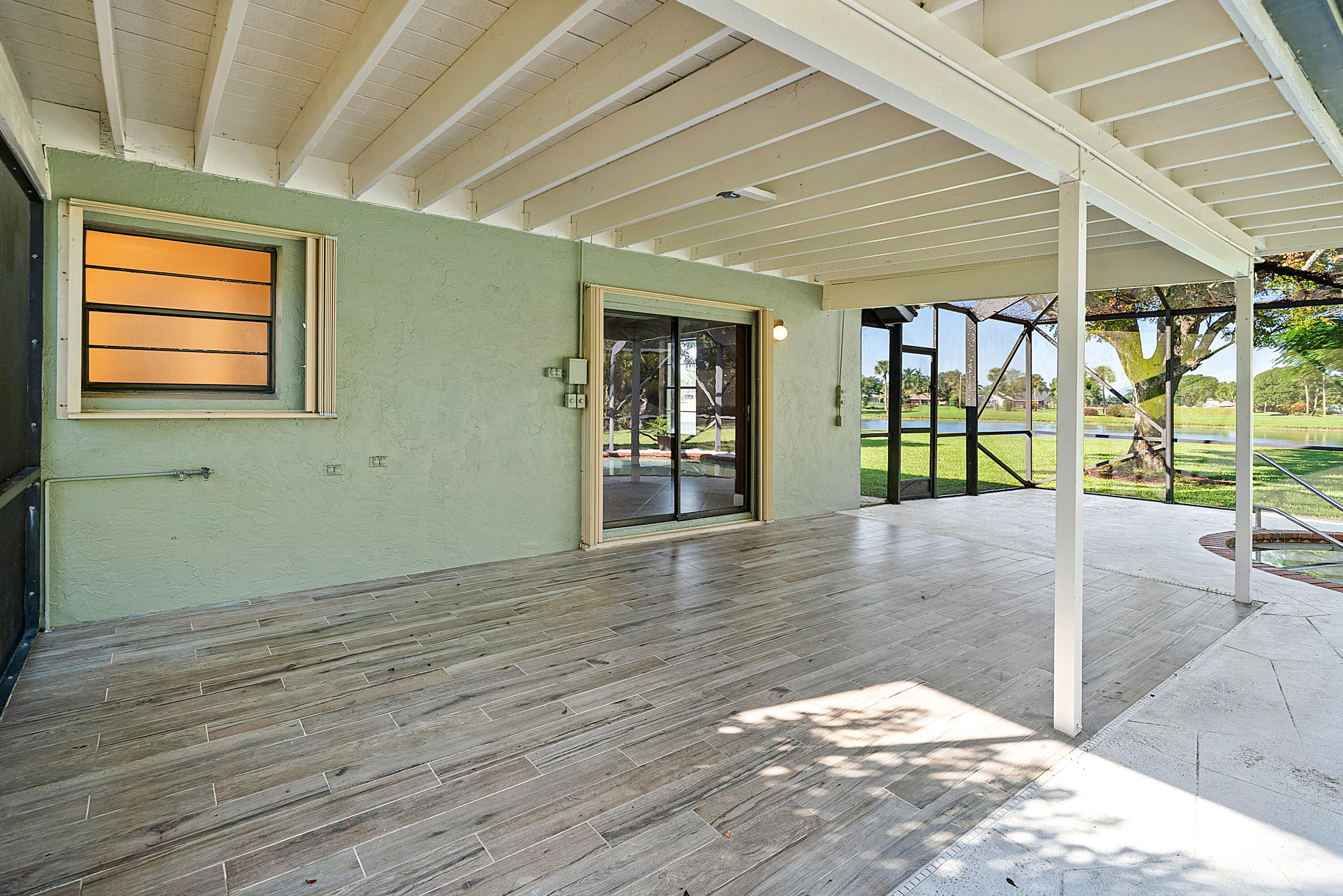Patio area