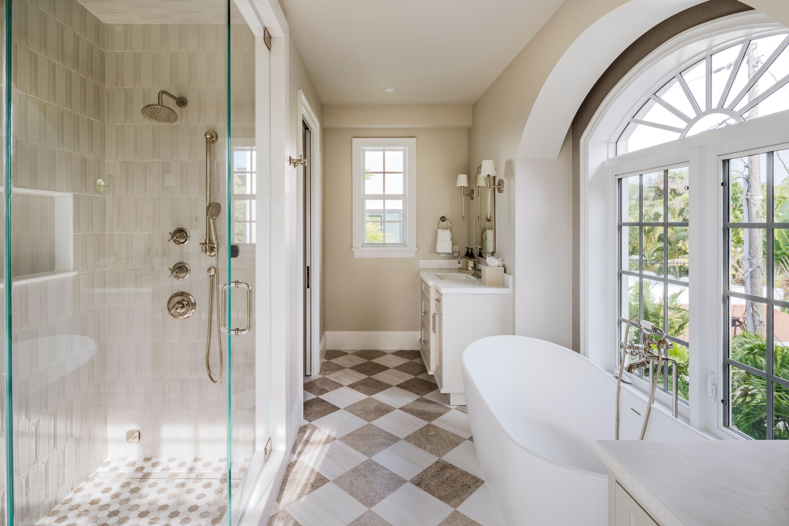 33 - Master bathroom with freestanding t