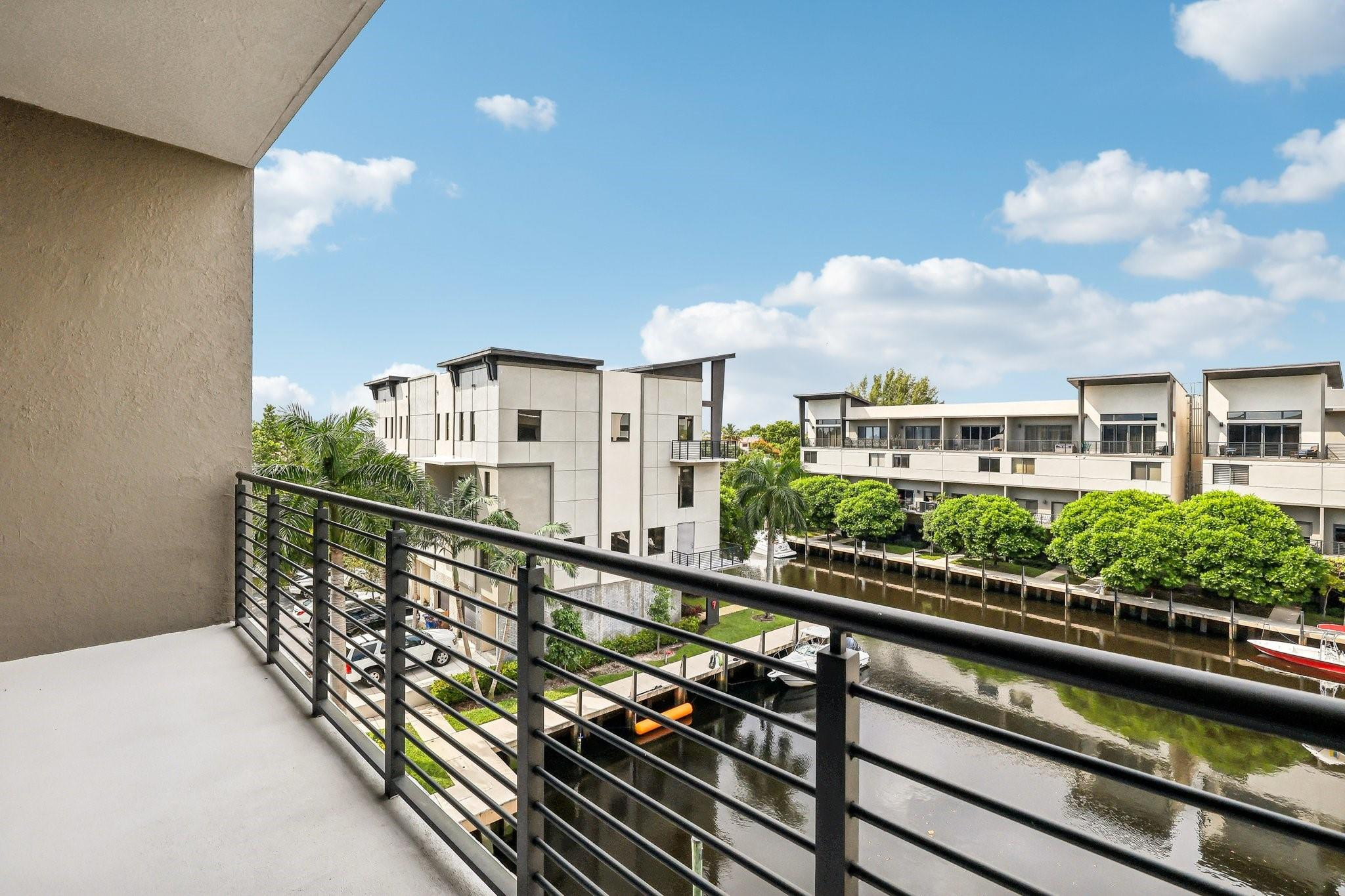 View from your private balconies