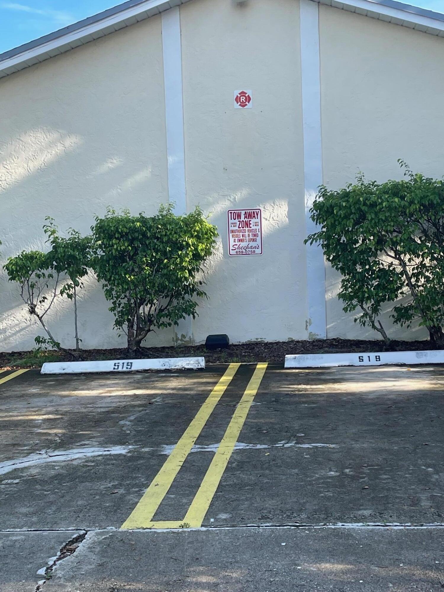 UP CLOSE, 2 PARKING SPACES FOR UNIT 19