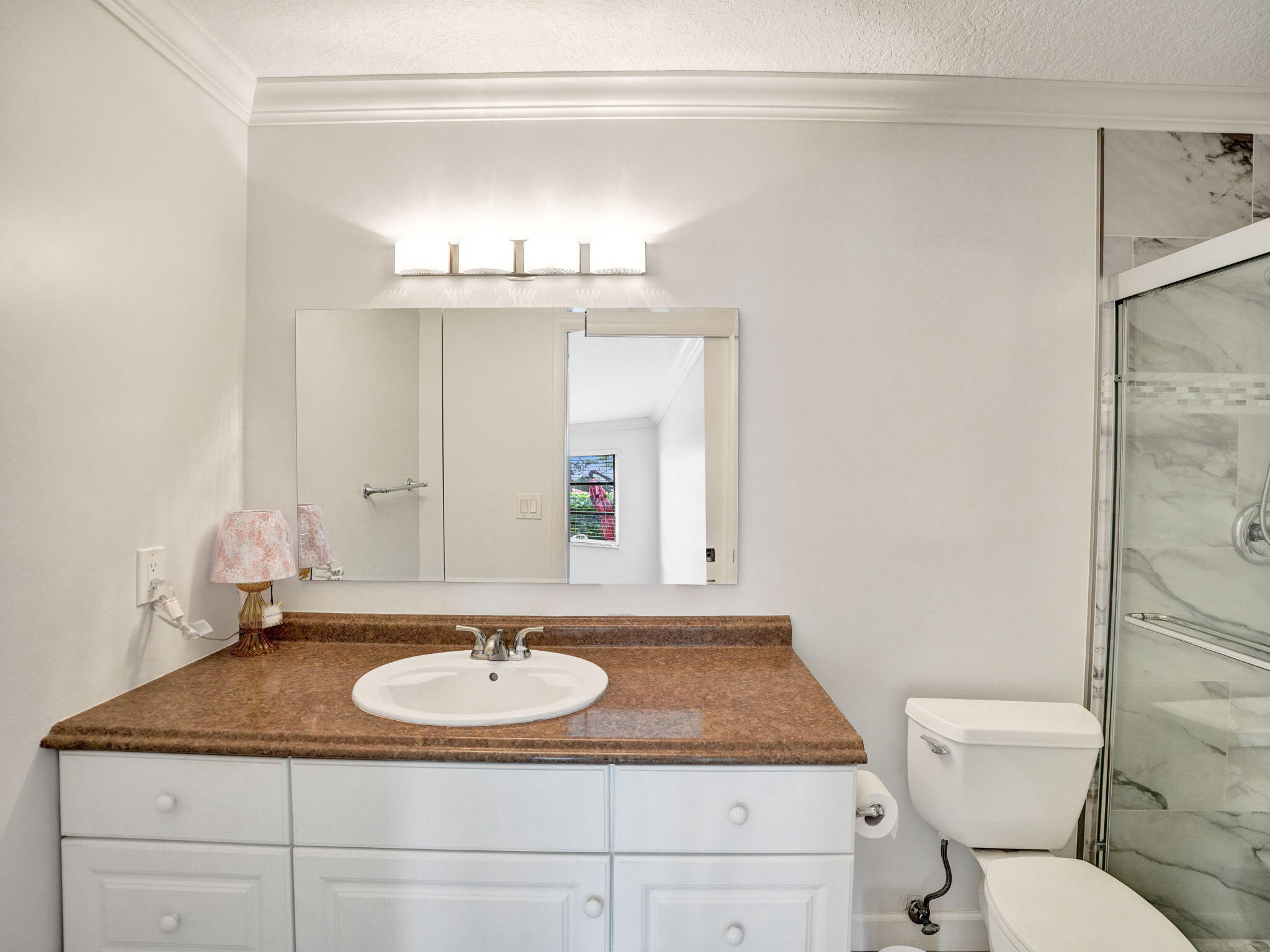 MAIN BATHROOM LARGE VANITY SPACE