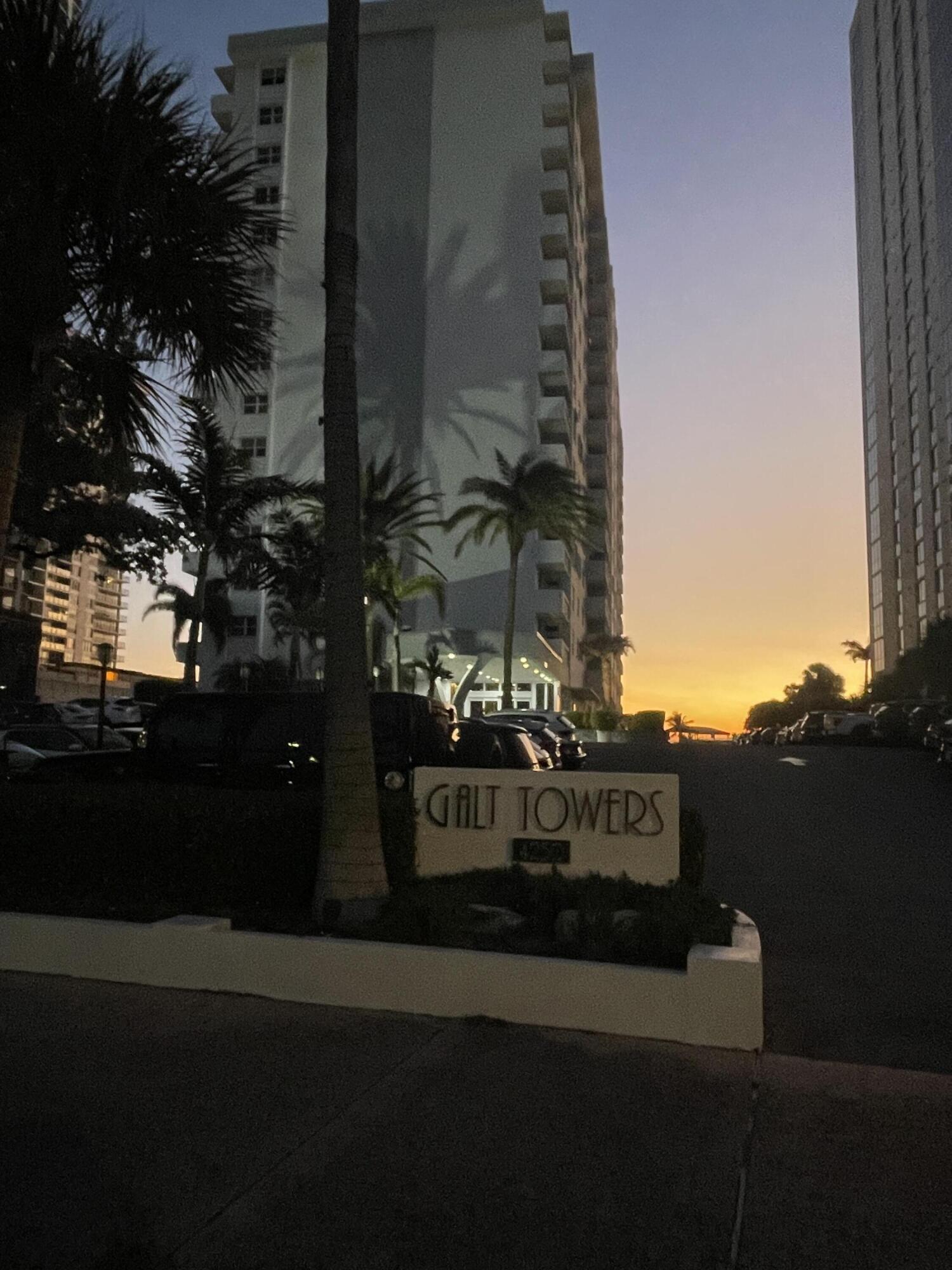 Exterior Galt Towers