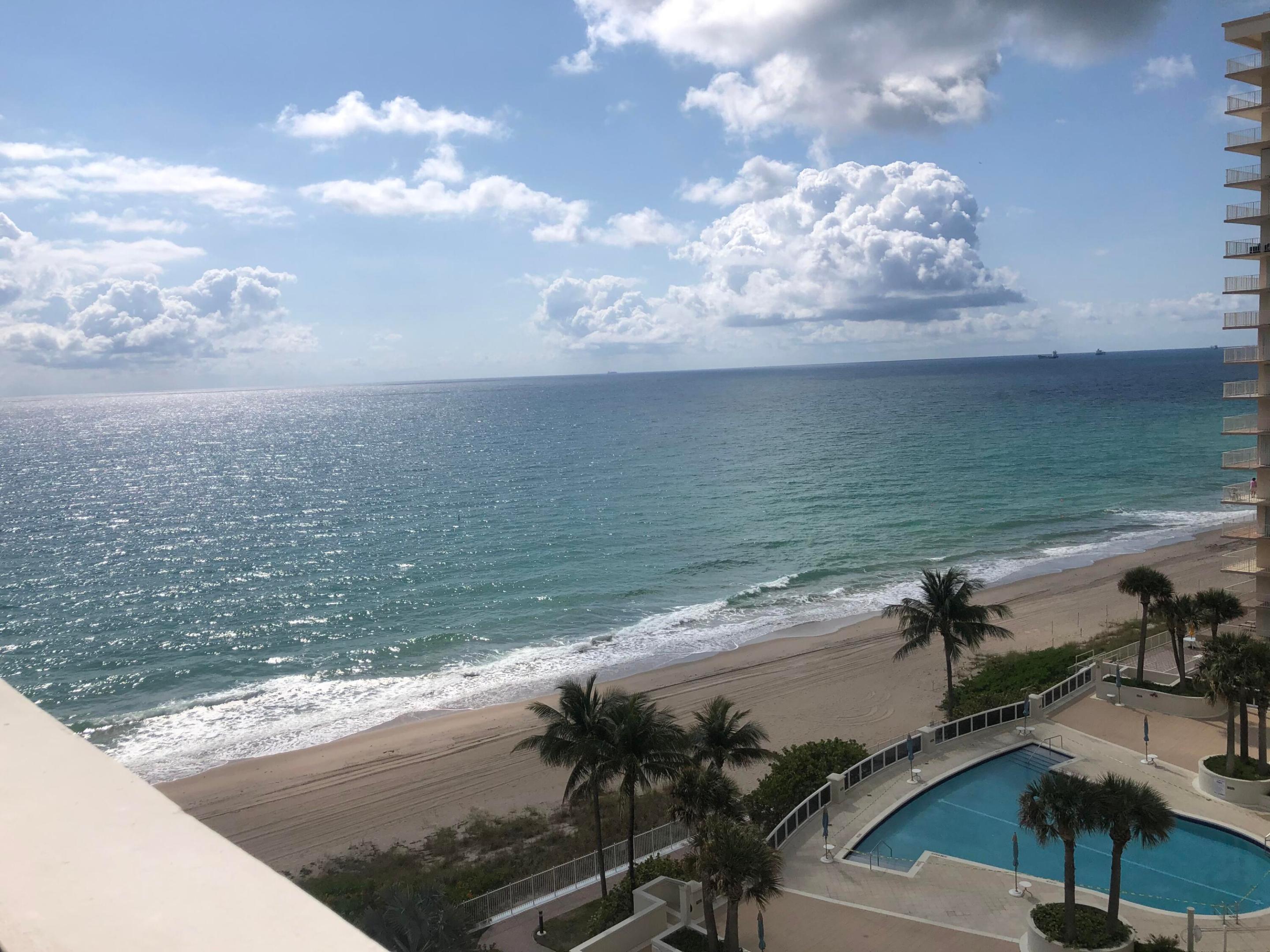 Balcony while seated