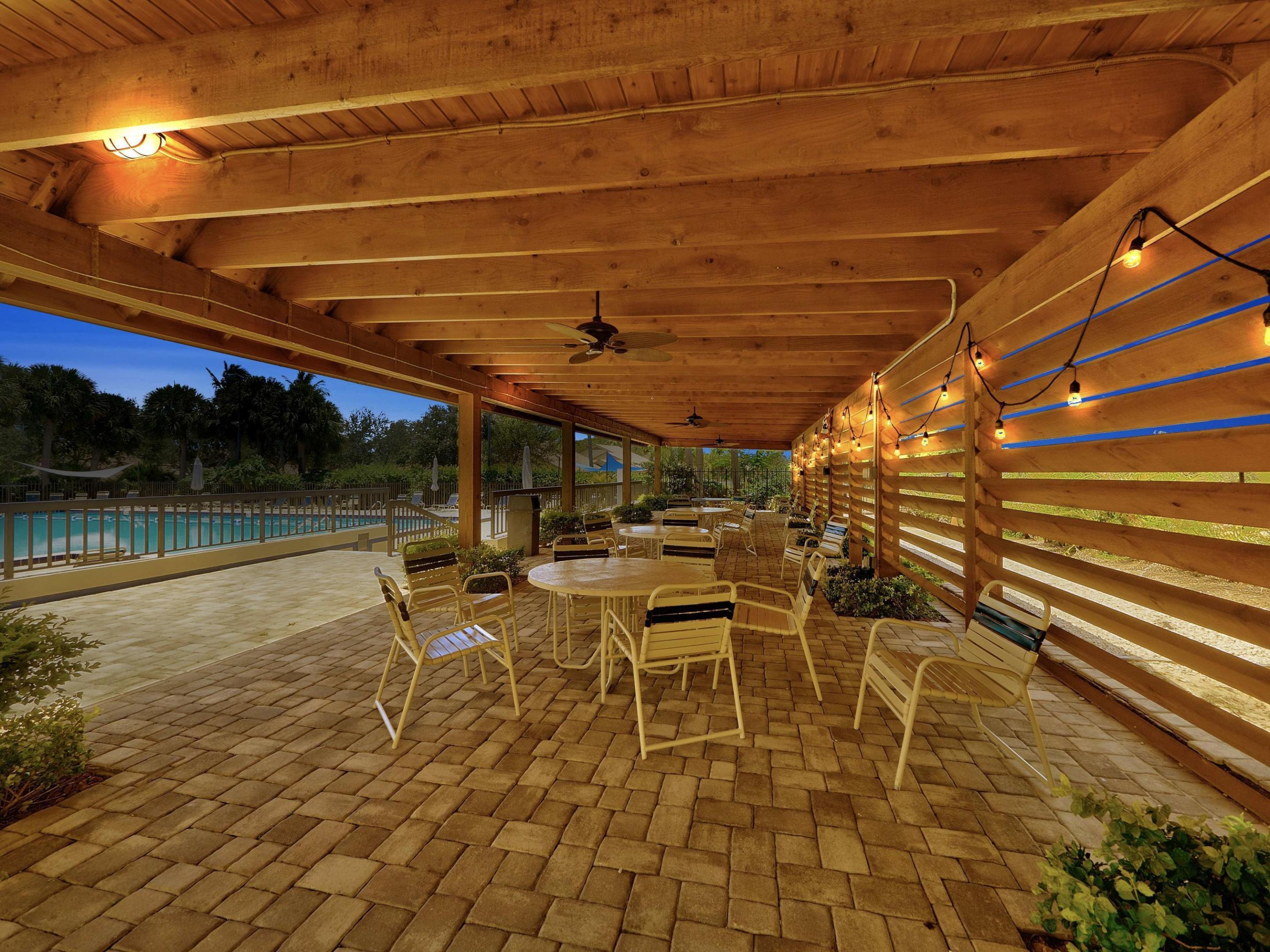 Lighted Open-Air Entertainment Ctr