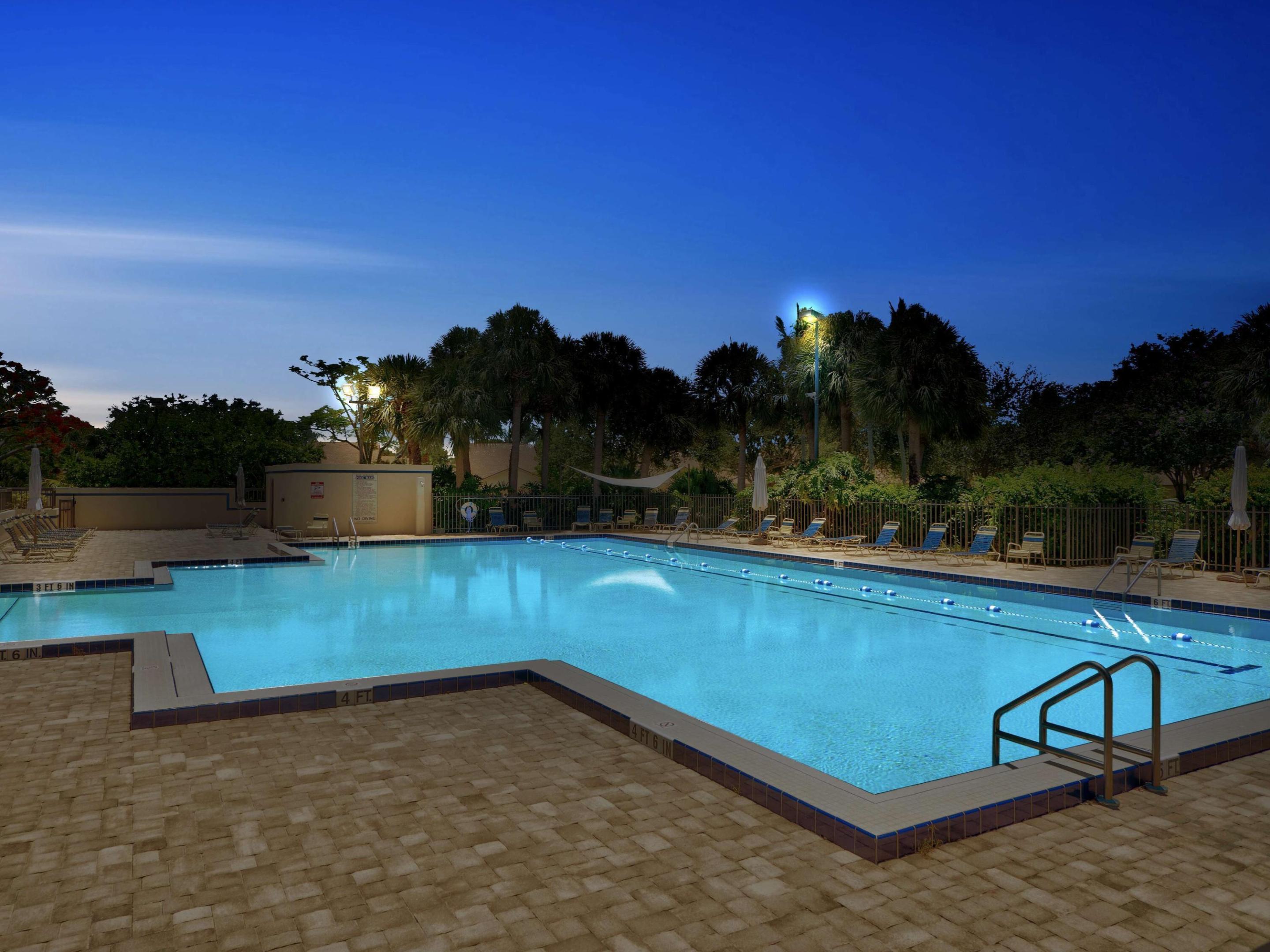 Nighttime Swimming
