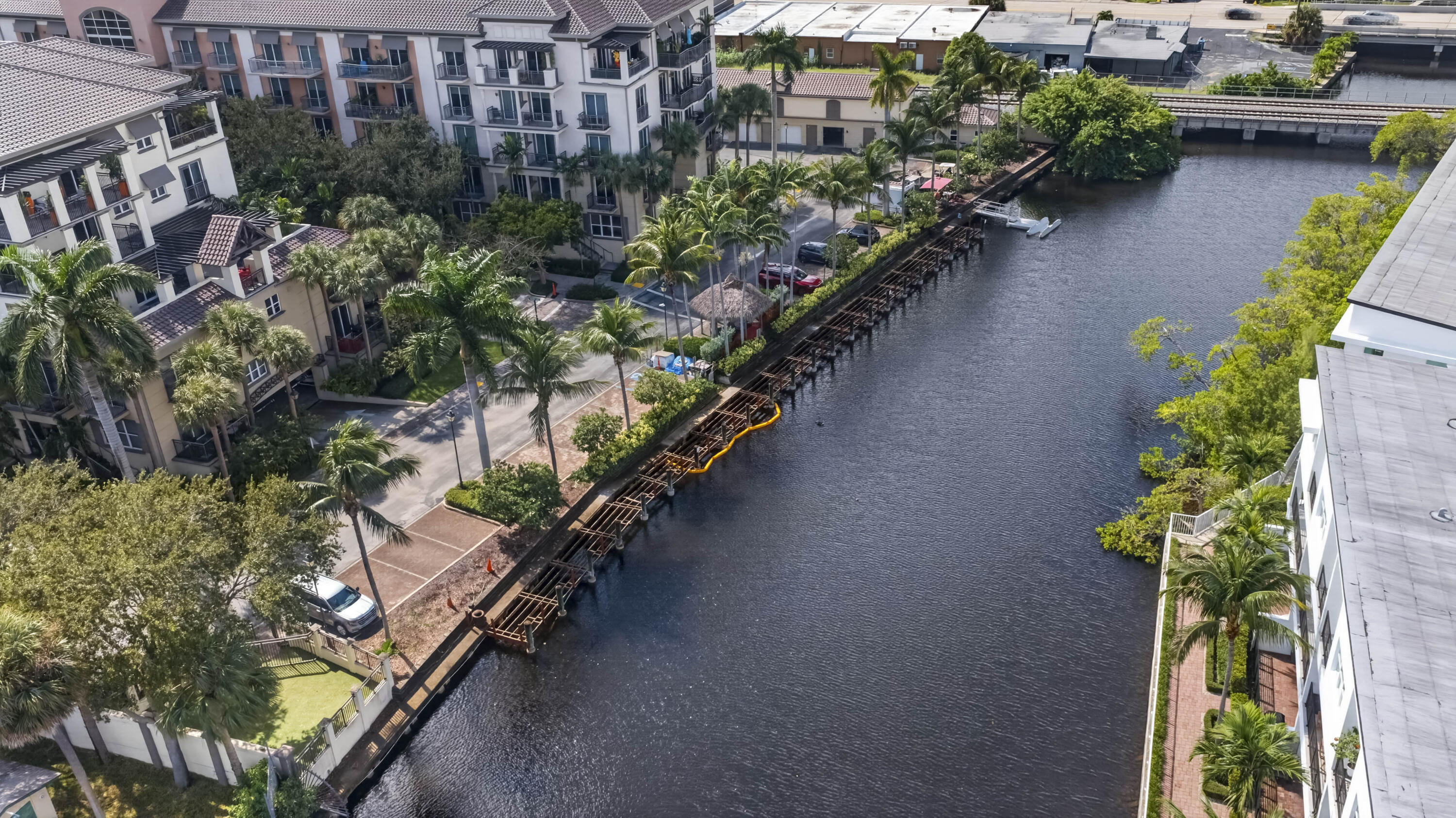 Seawall & dock is getting updated