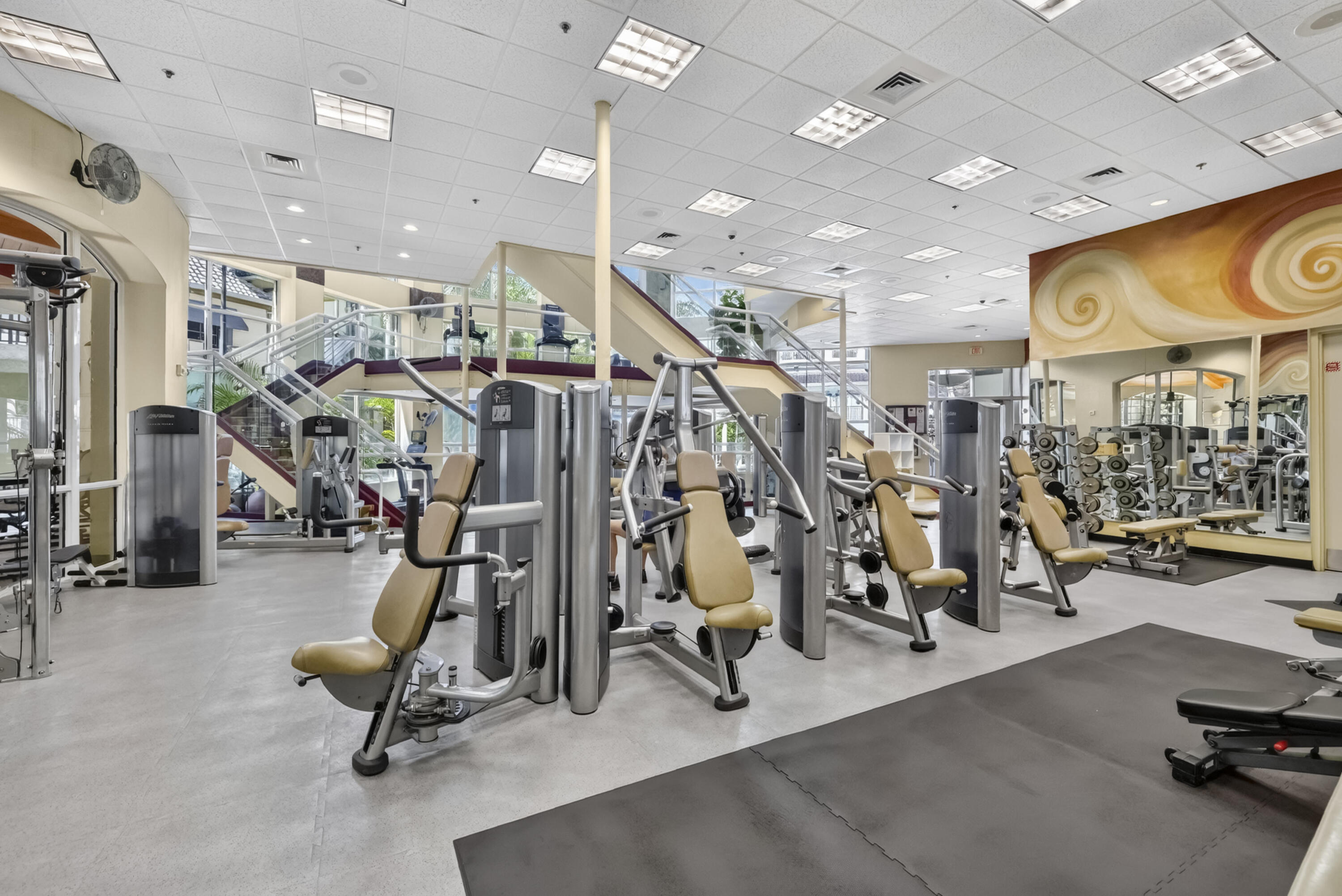 Two (2) story fitness facility