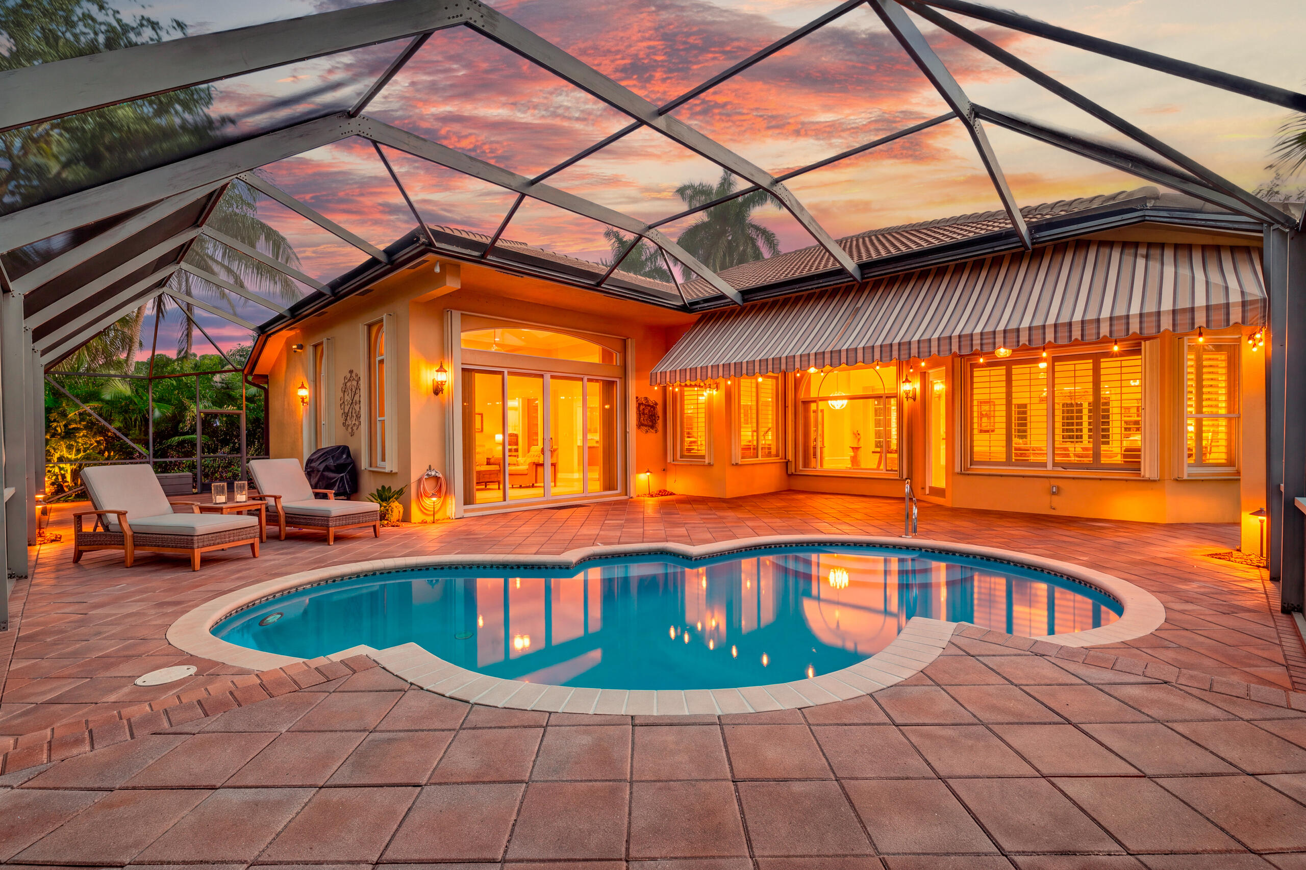 Pool at Night