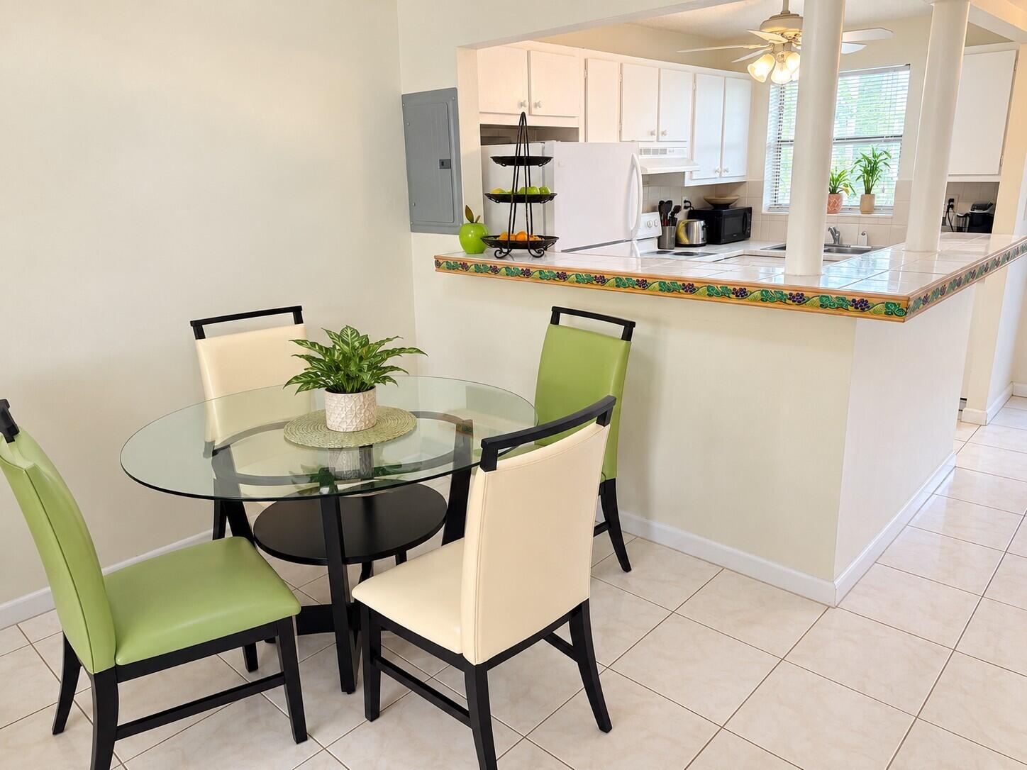 Dining area and Nook and Kitchen