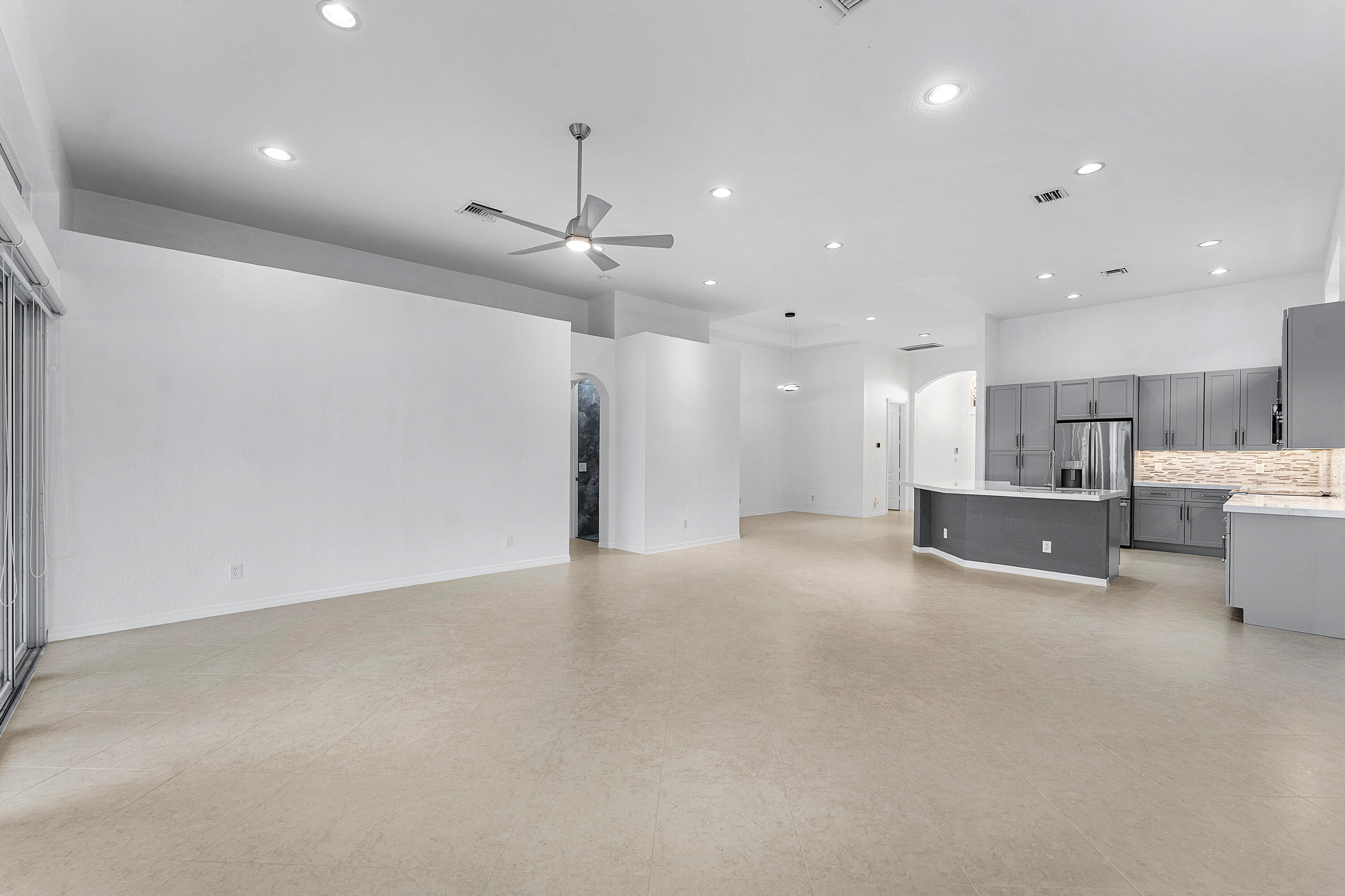 Open floor plan