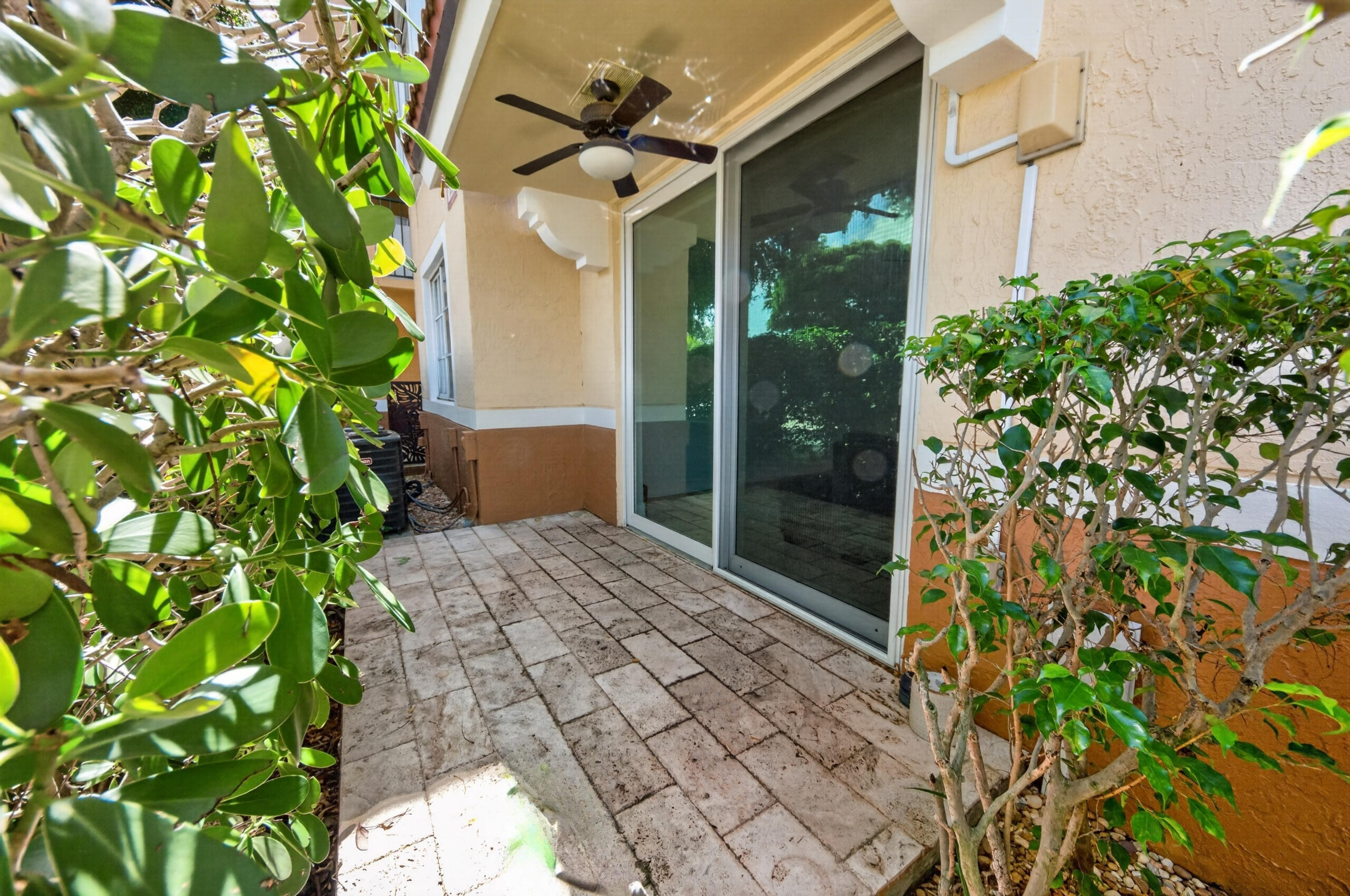 private patio