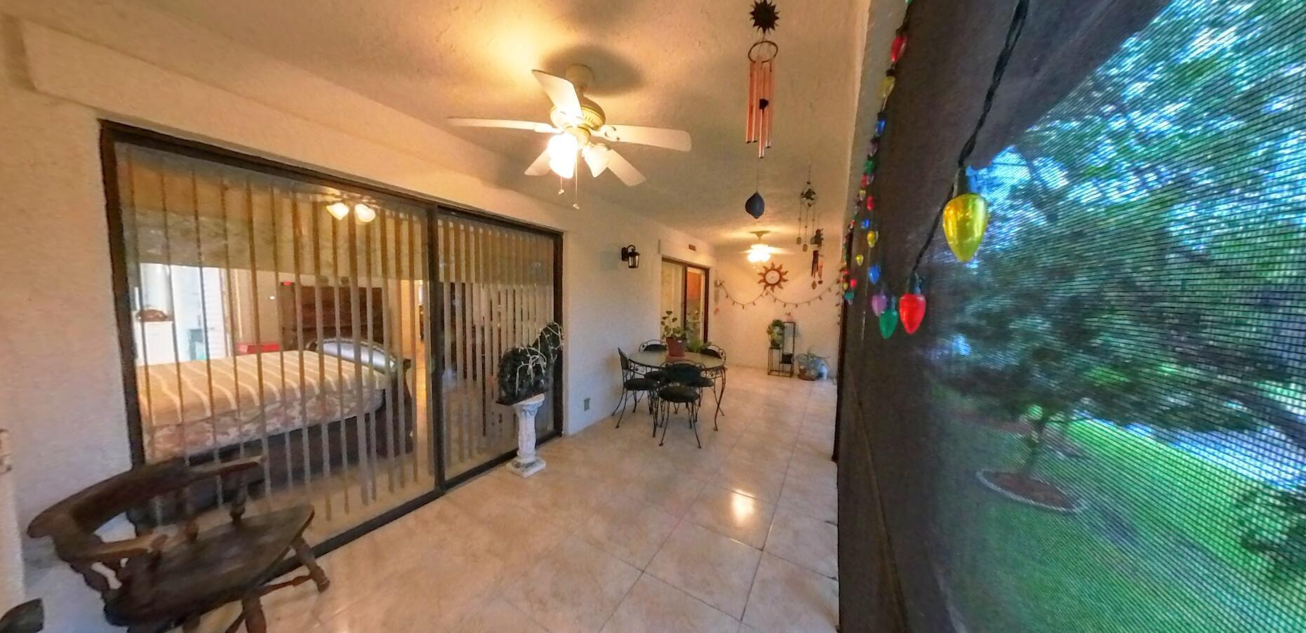 Screened in Balcony