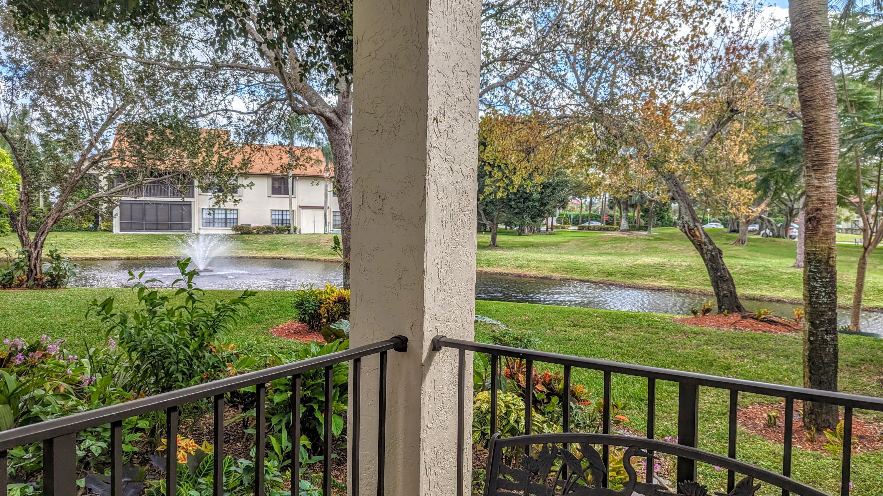 View from the front door