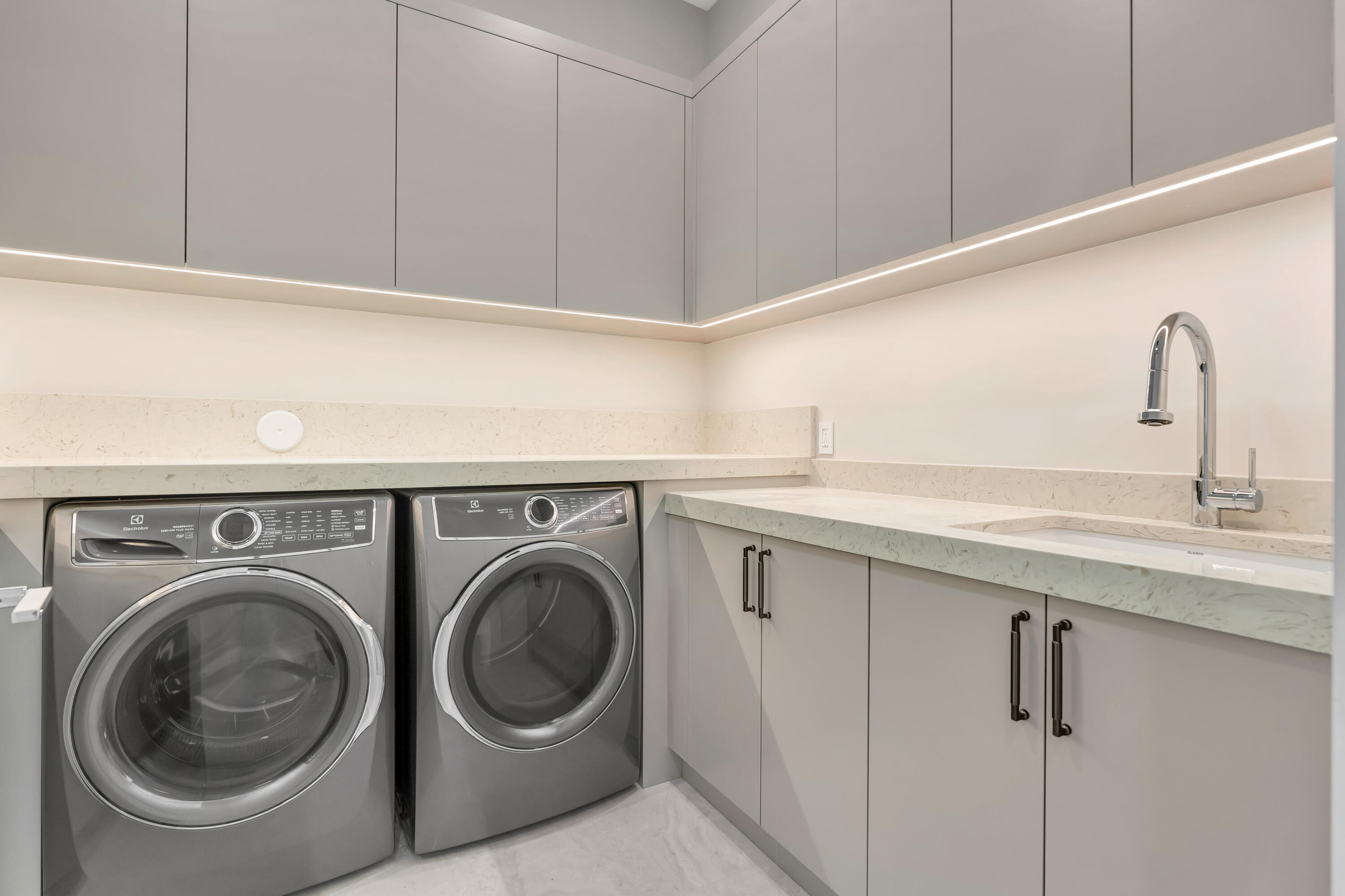 Laundry on both floors