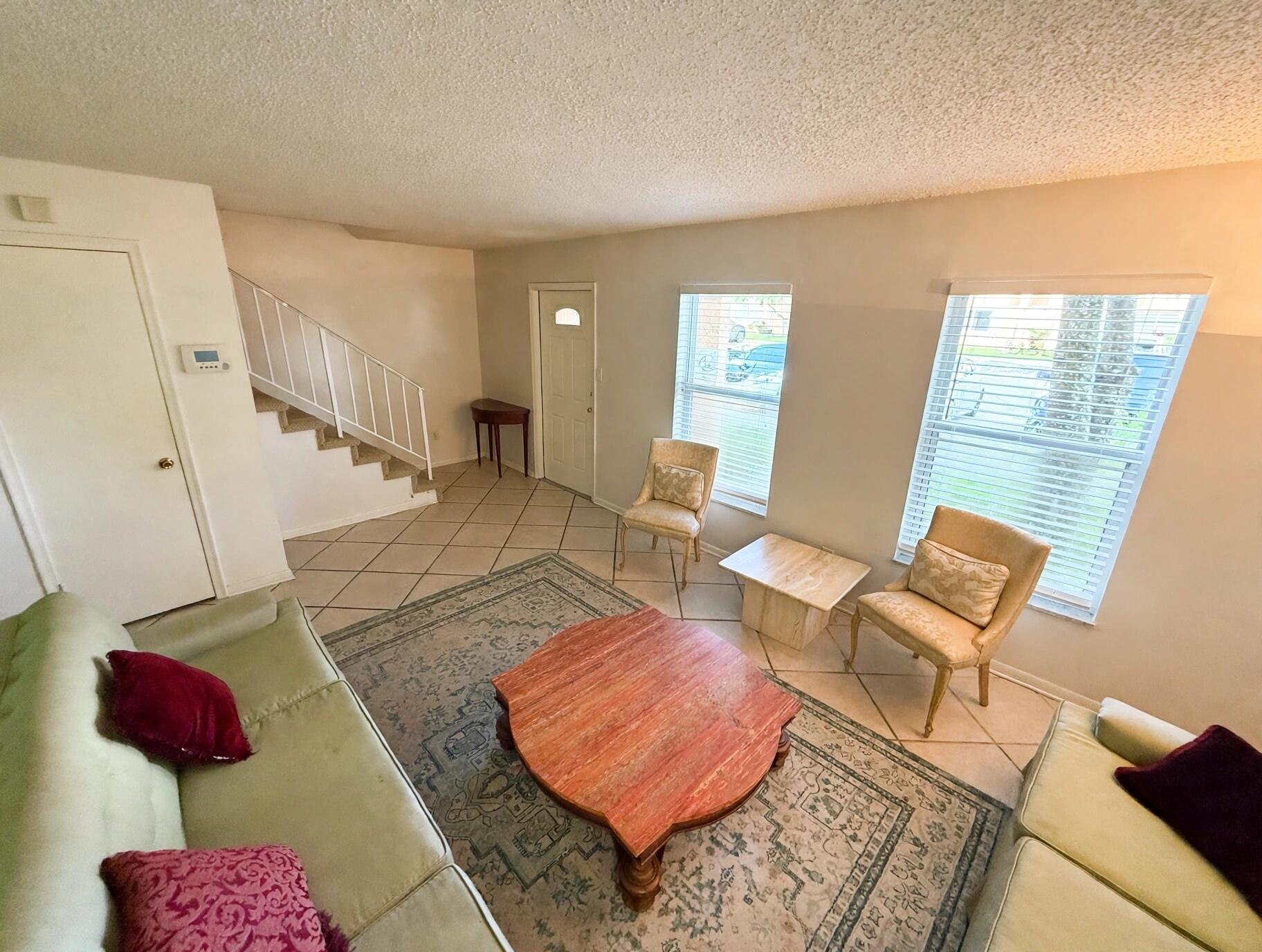 Living room AI Staged