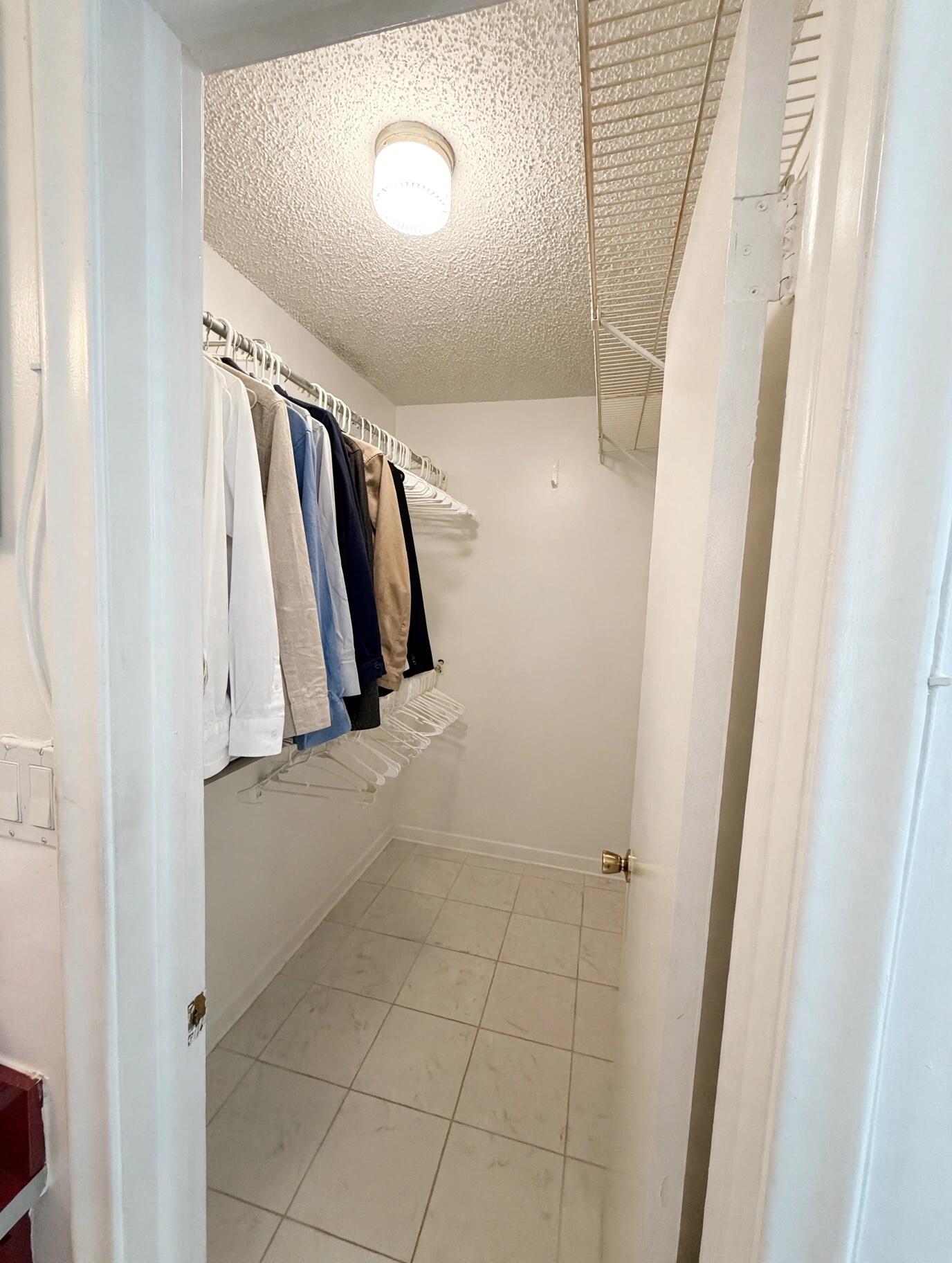 Walking closet edited with AI