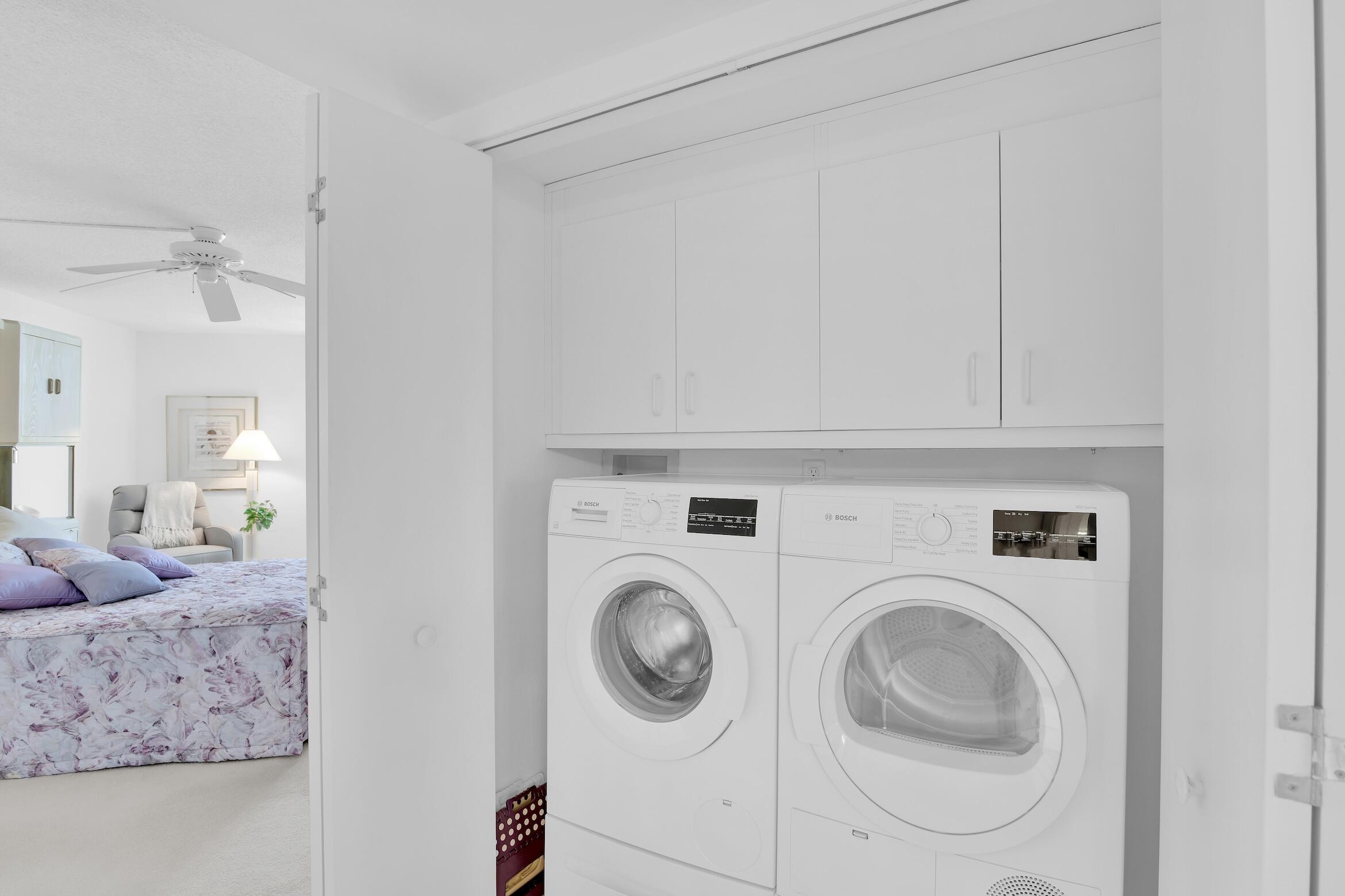 Washer and Dryer