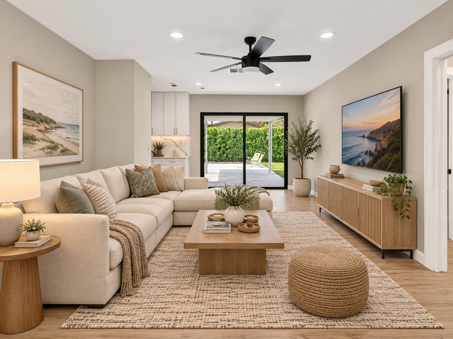 Ai enhanced Family Room Ai enhanced Family Room
