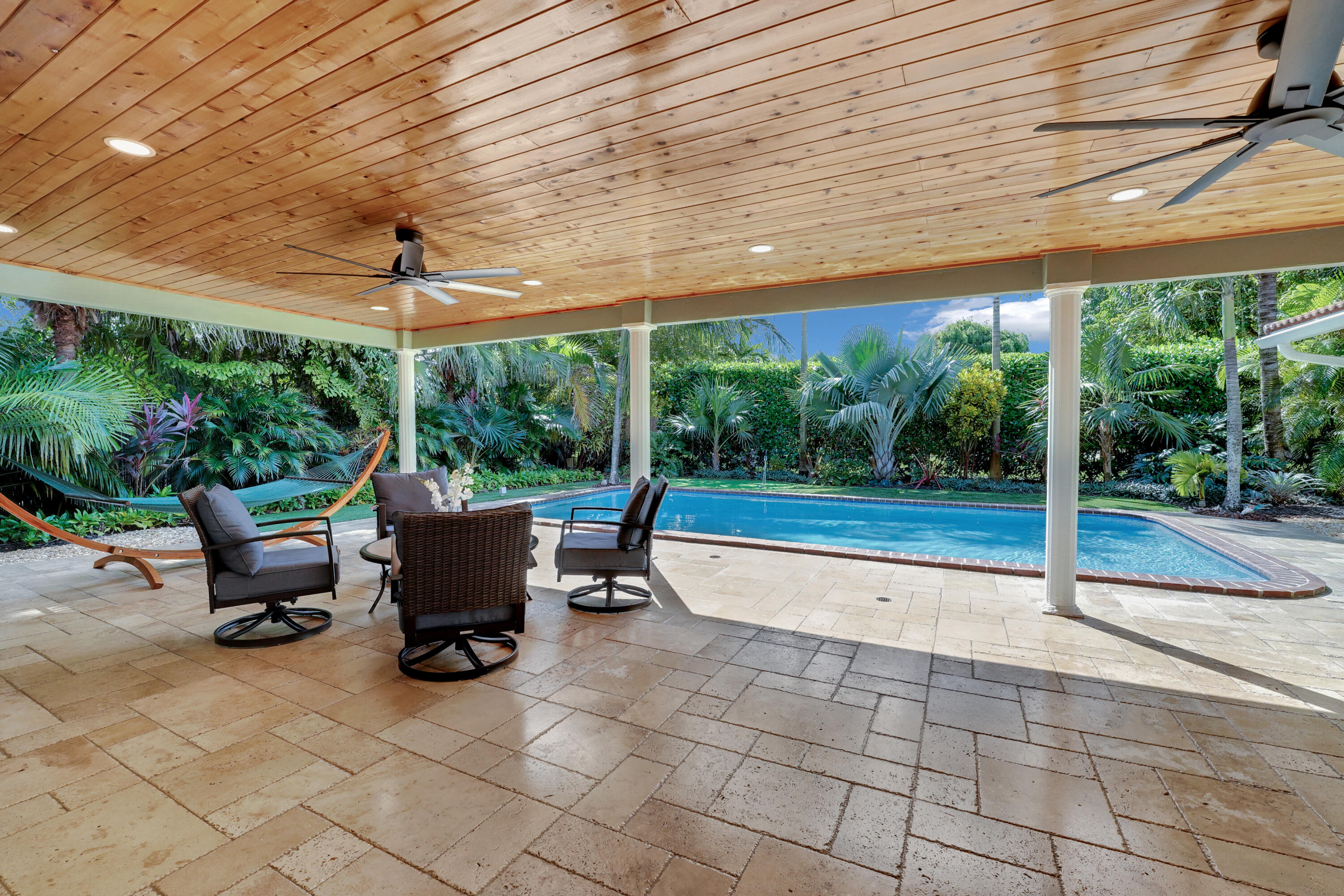 Covered lanai