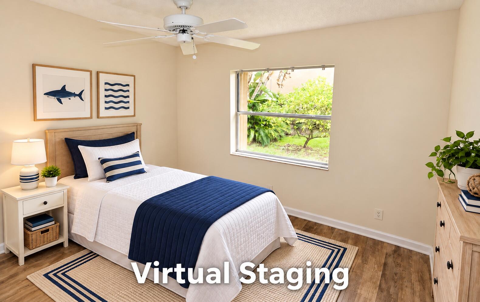 Bedroom 2 Virtually Staged
