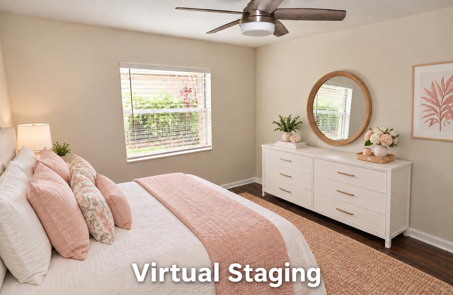 Bedroom 3 Virtually Staged