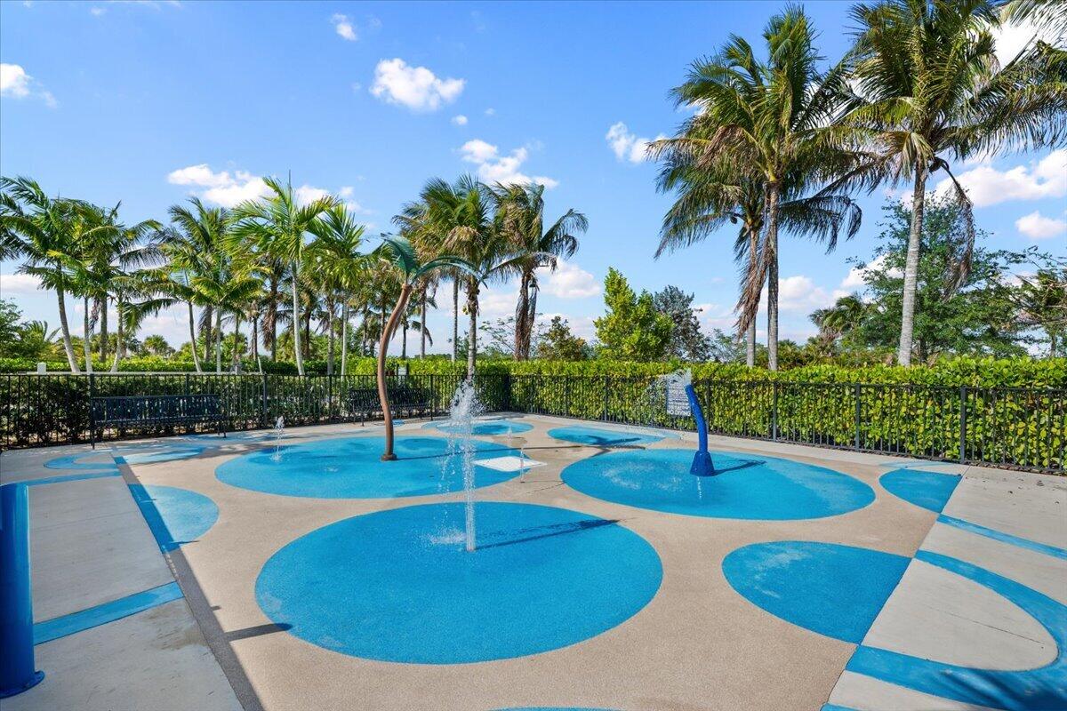 Shaded Splash and Play Area