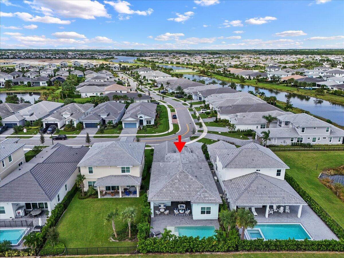Aerial Showing the Home in the Neighborh