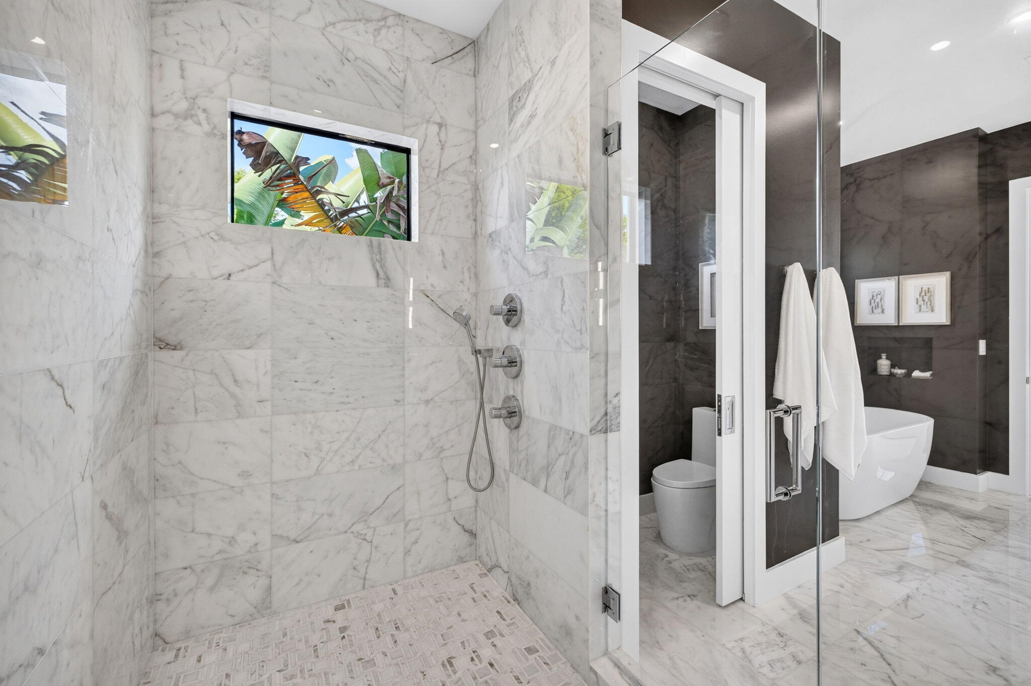 Primary Marble Shower