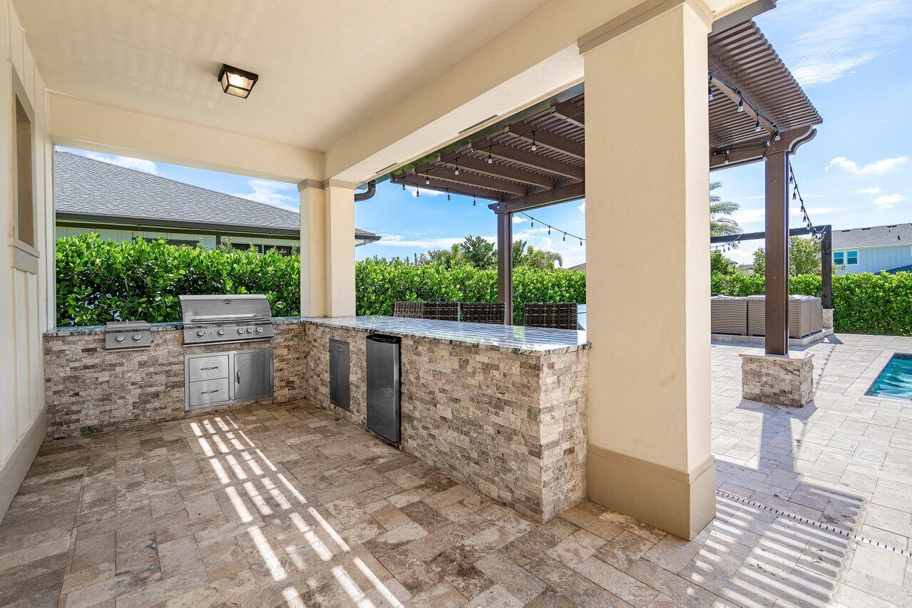 BBQ area