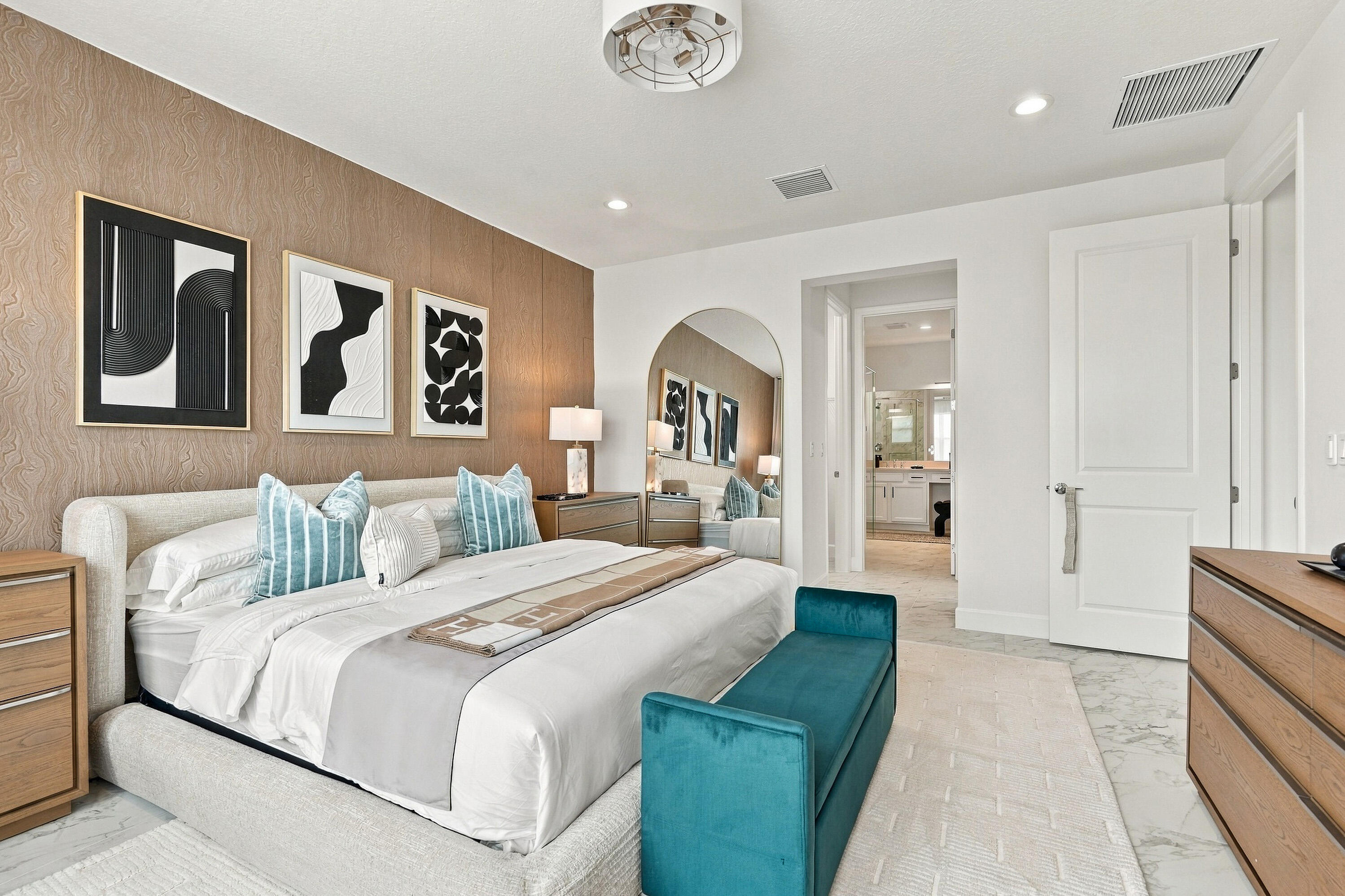Primary Bedroom with ample space
