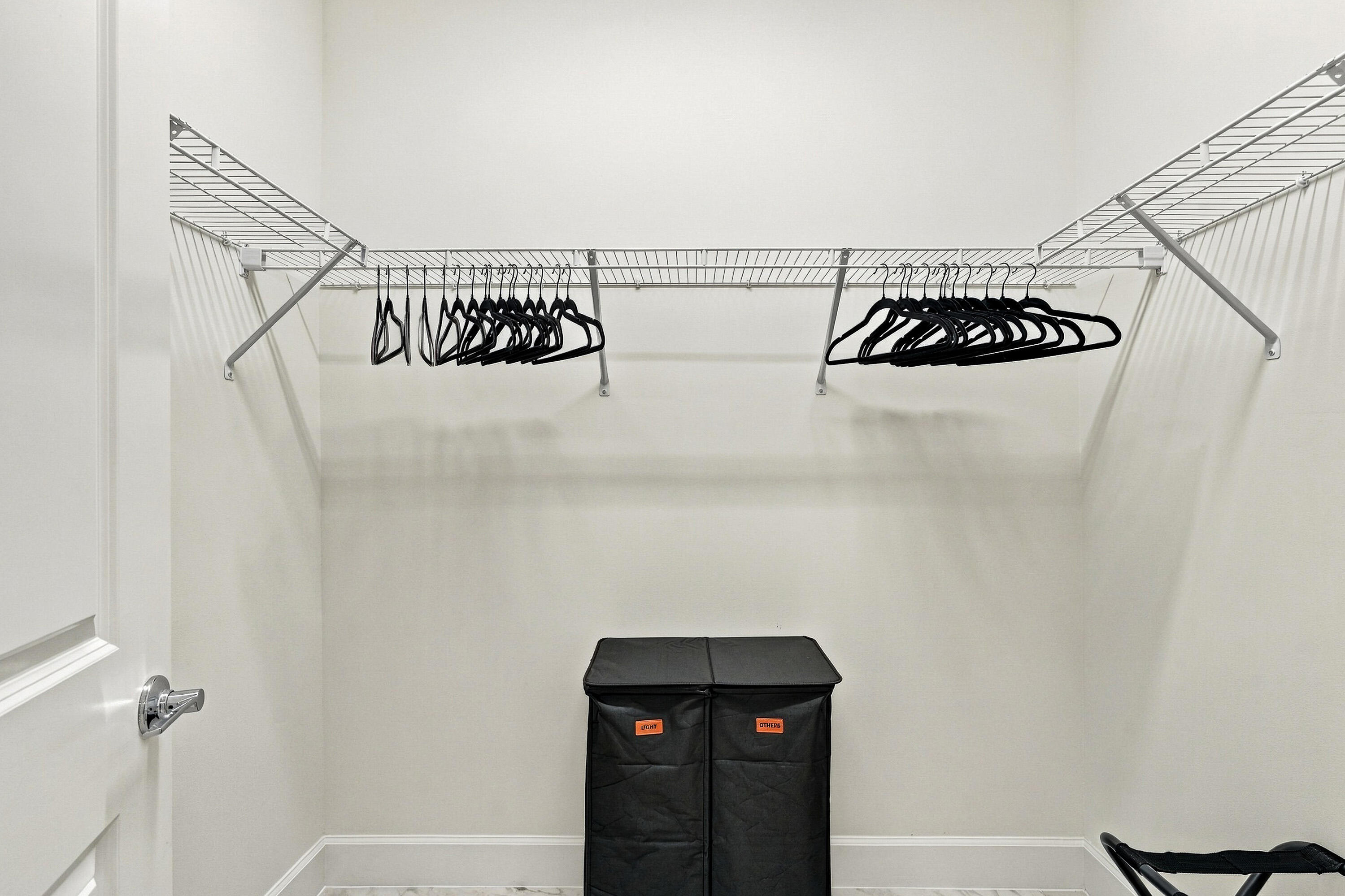 2 primary walk in closets
