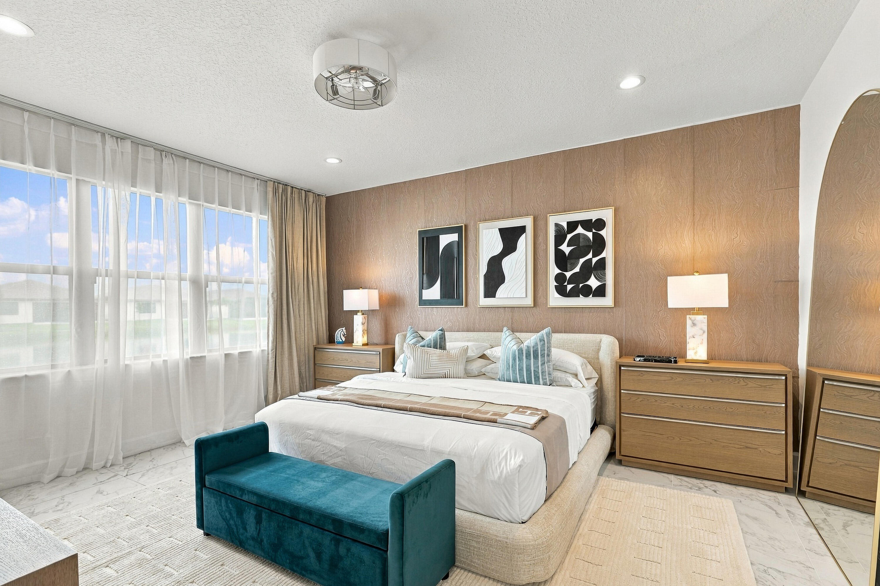 Primary Bedroom with King bed