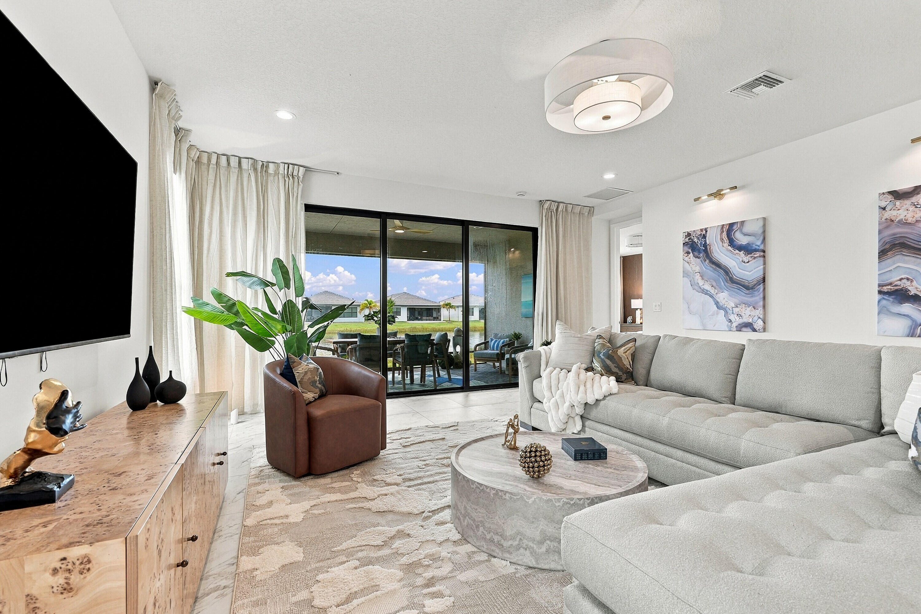 Open Concept living area