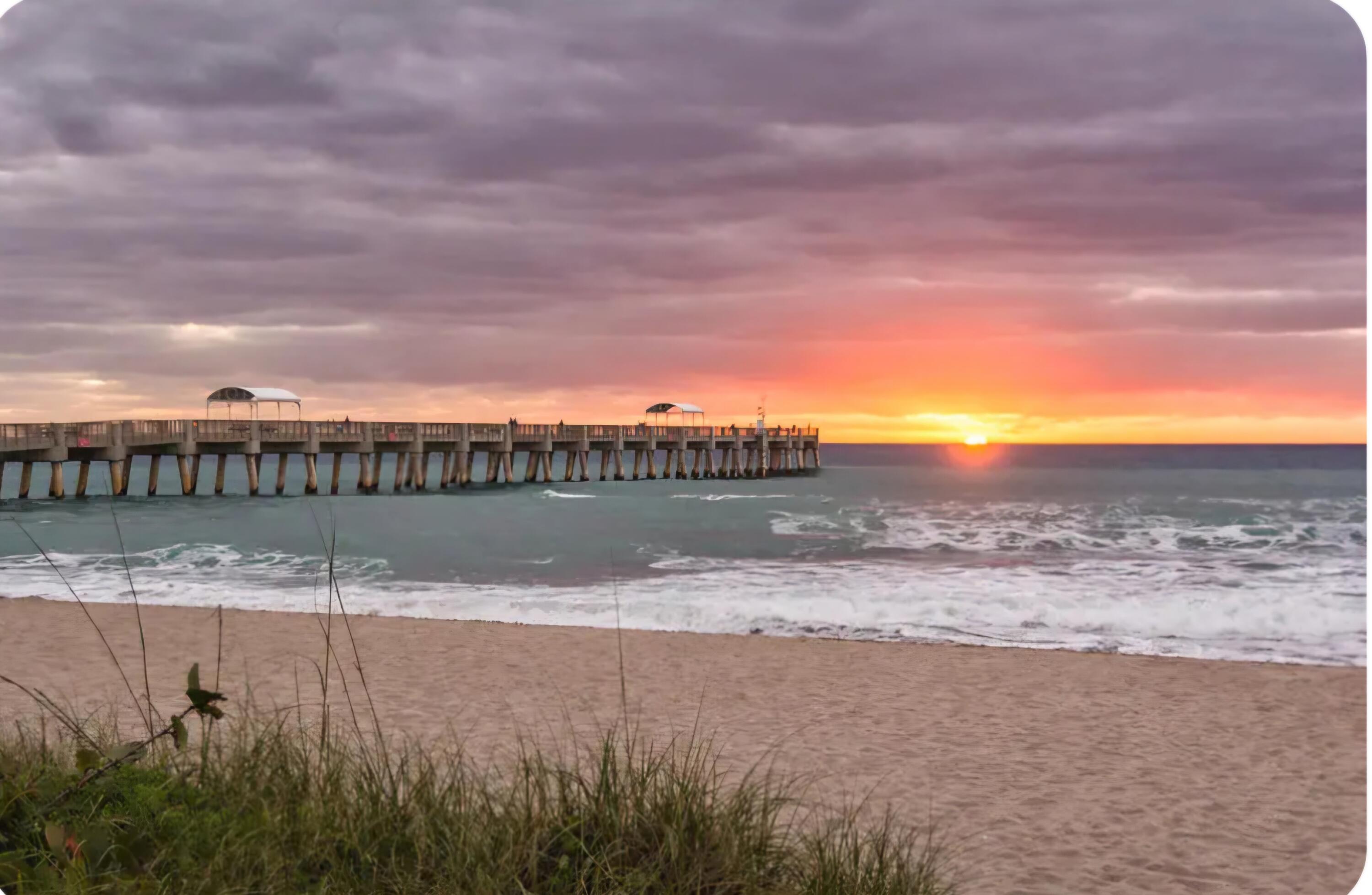 Lake Worth Beach sunrise