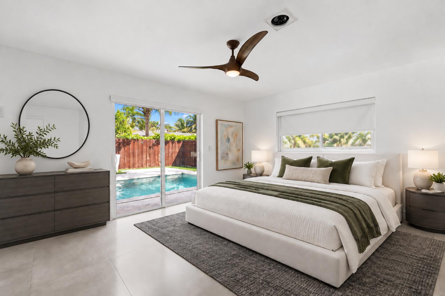 Primary Bedroom Virtually Staged