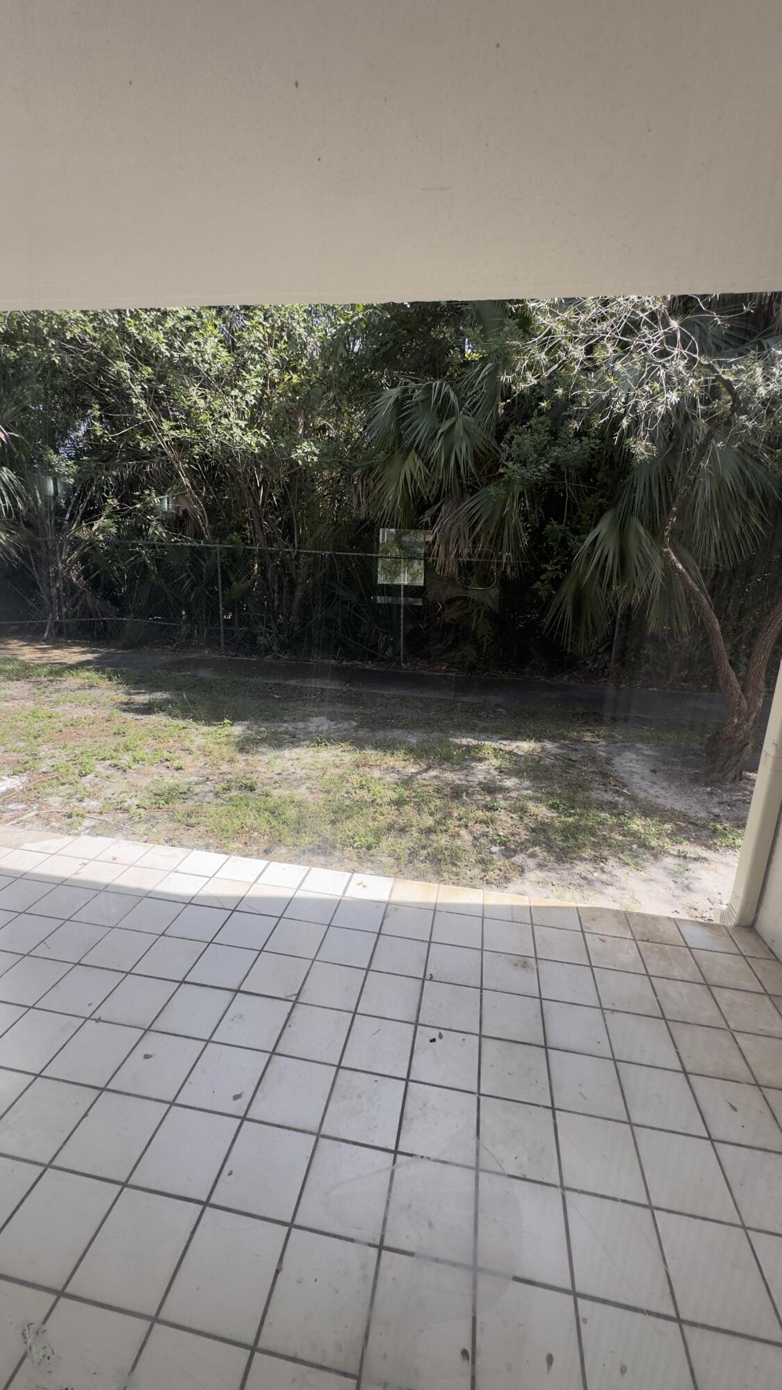 Back patio