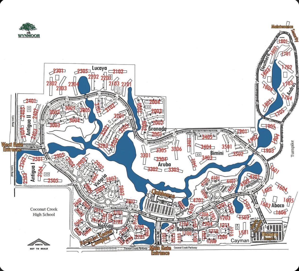 WYNMOOR MAP