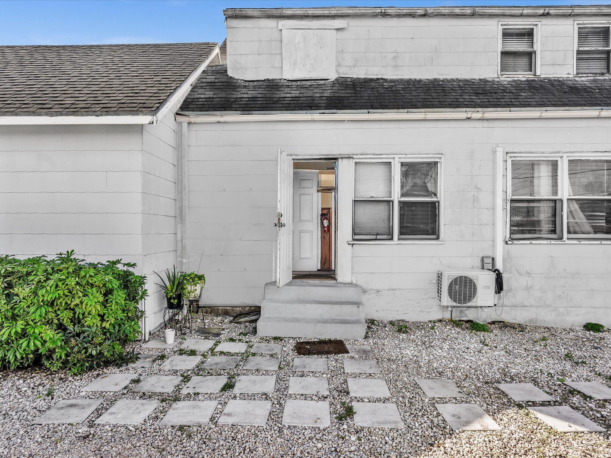 Back Unit entrance