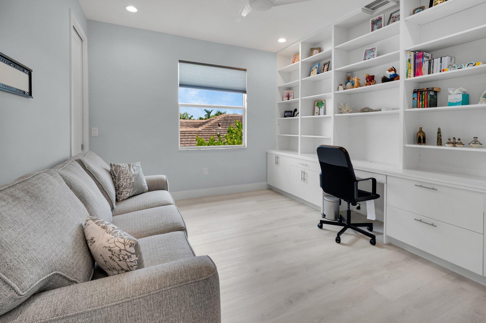 upstairs office