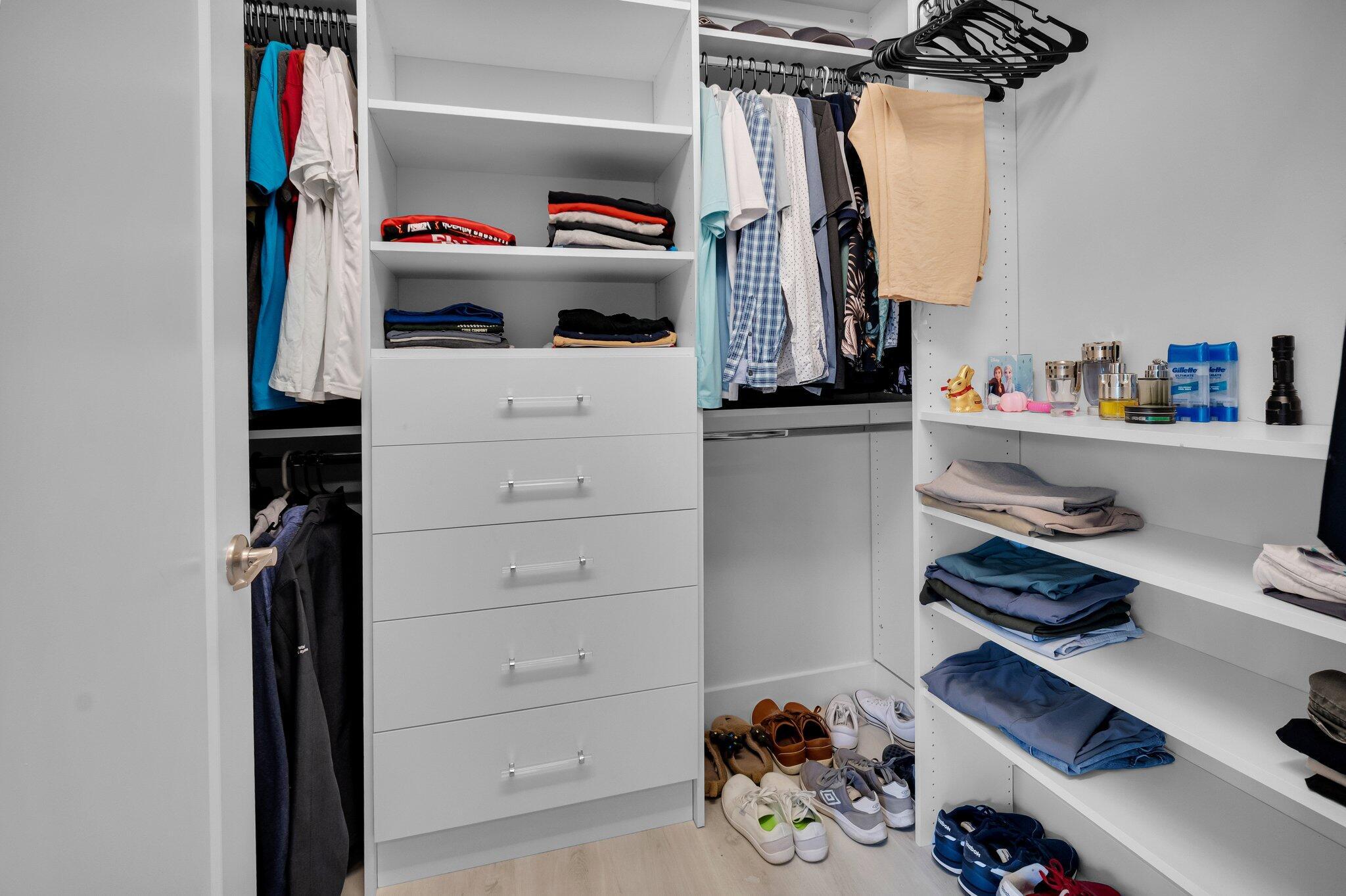 primary closet