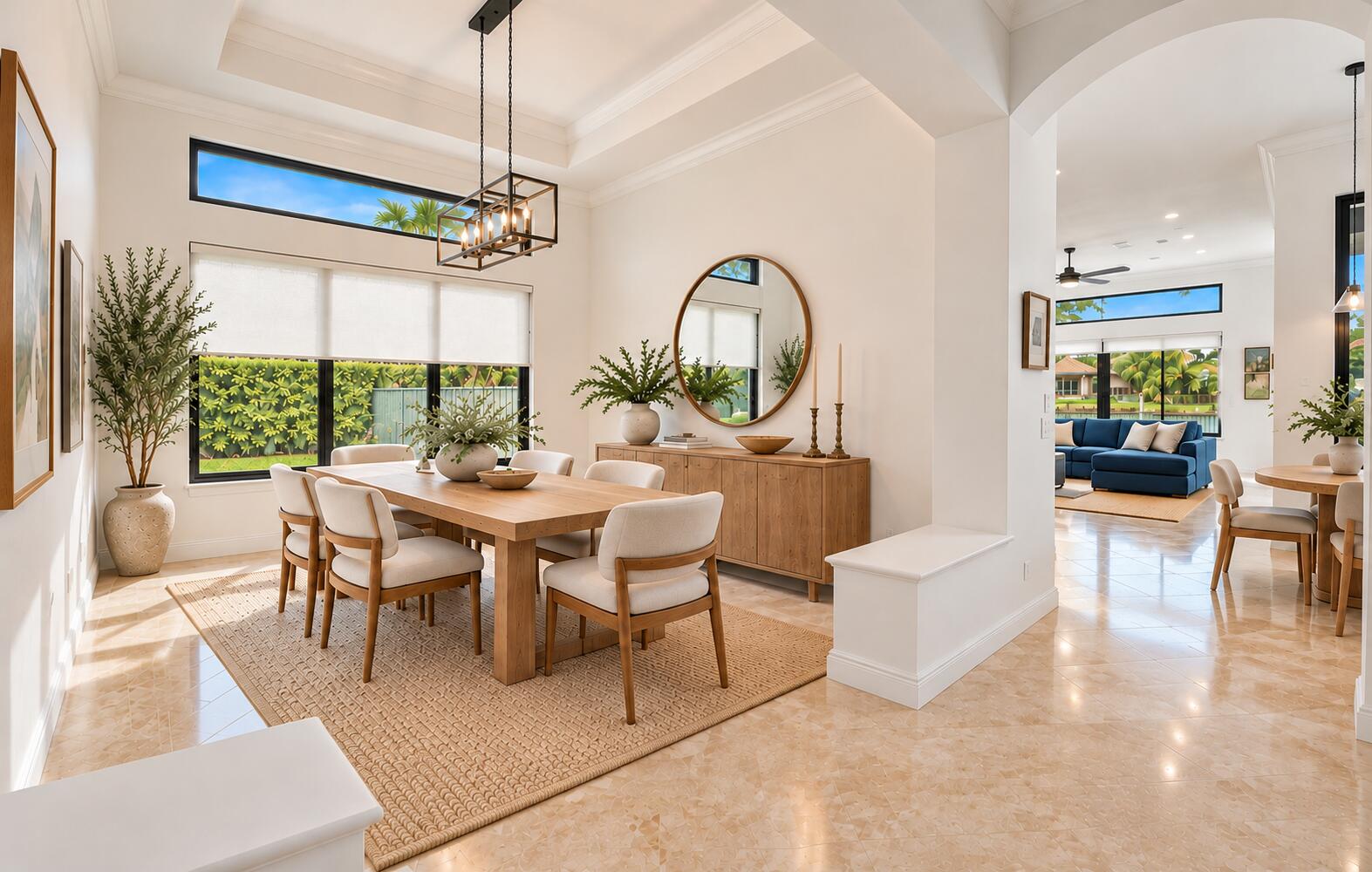 Dining room (currently used a gameroom with pool table)