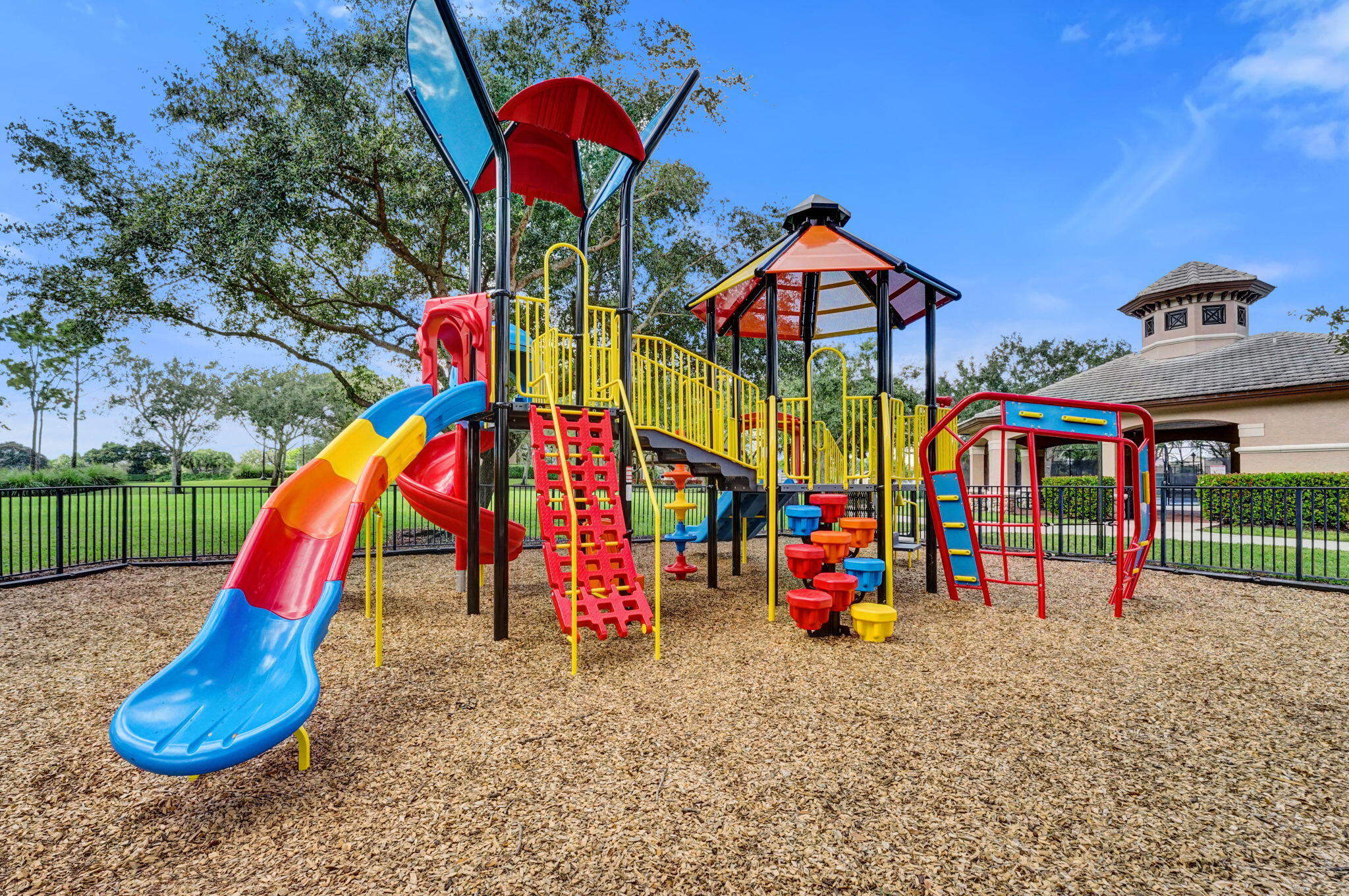 Several playgrounds for the kids throughout the community