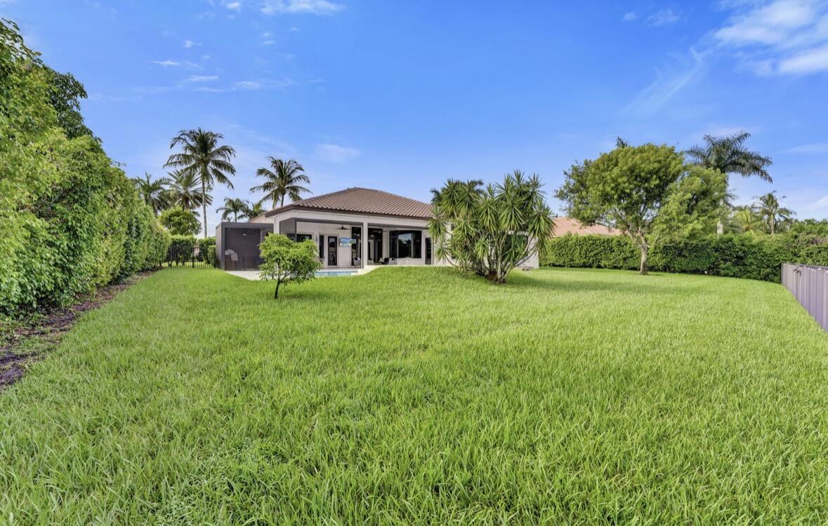 Acre lot with plenty of room for the kids or dogs to play